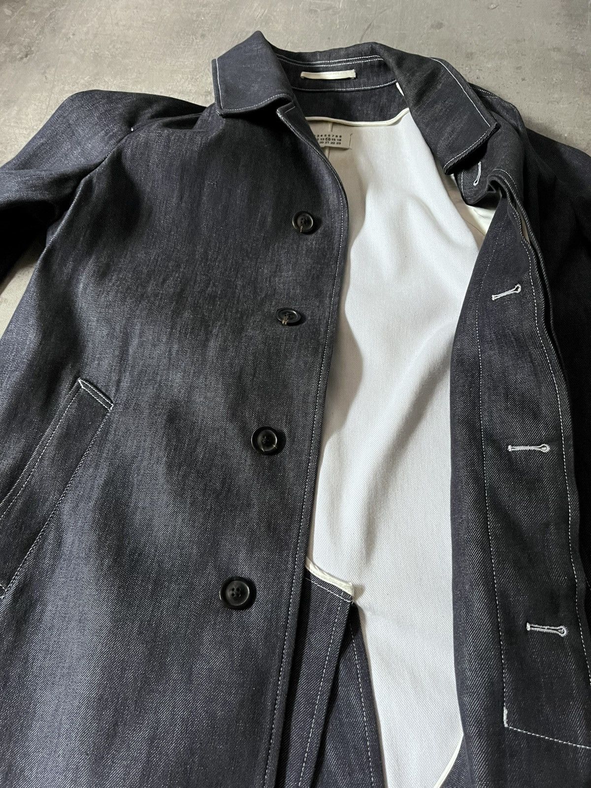 Maison Margiela Maison Margiela A/W 2018 denim coat navy Size US M / EU 48-50 / 2 - 10 Thumbnail