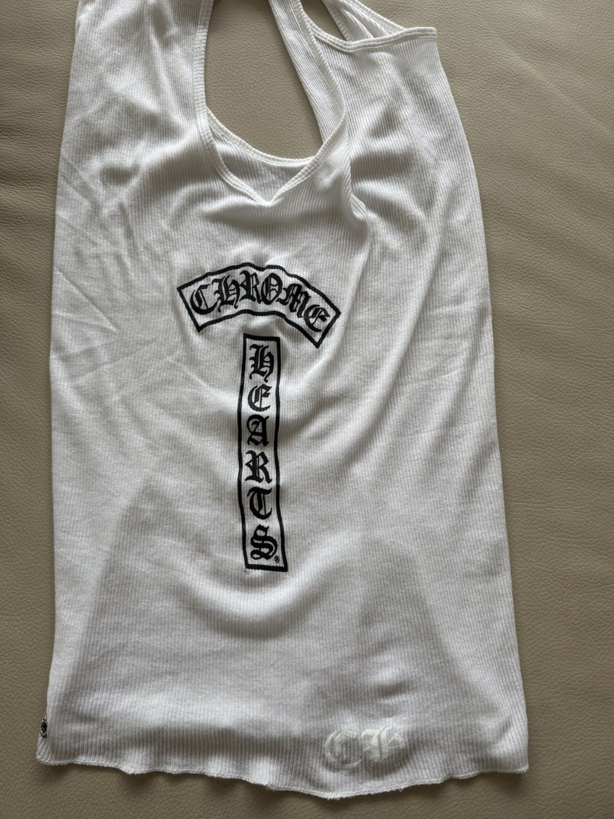 Chrome Hearts Chrome Hearts T-Bar Tanktop White Size US L / EU 52-54 / 3 - 9 Thumbnail