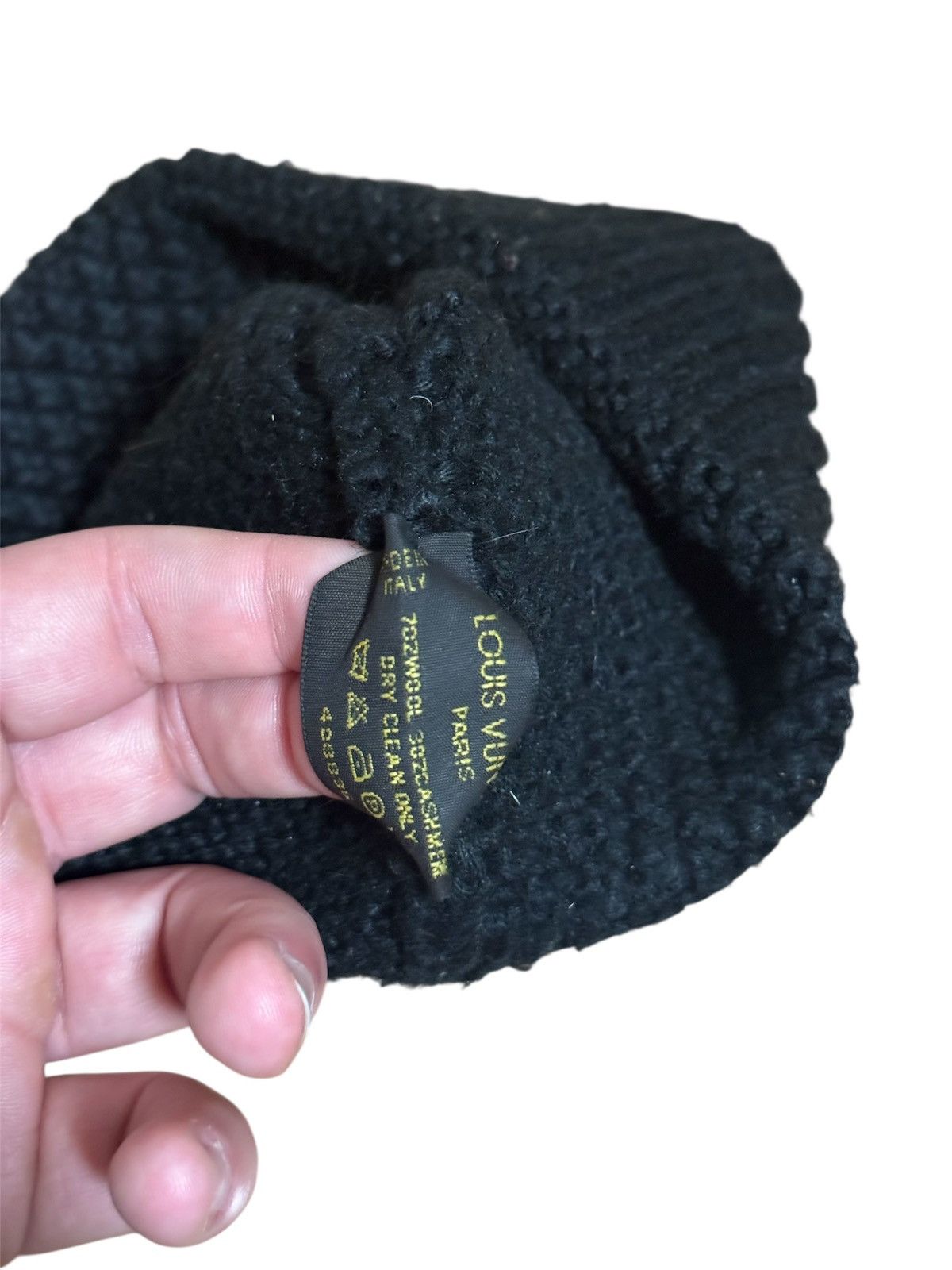Louis Vuitton 🔥Louis Vuitton Knit Damier Wool Cashmere Beanie Hat/LV Hat Size ONE SIZE - 10 Thumbnail