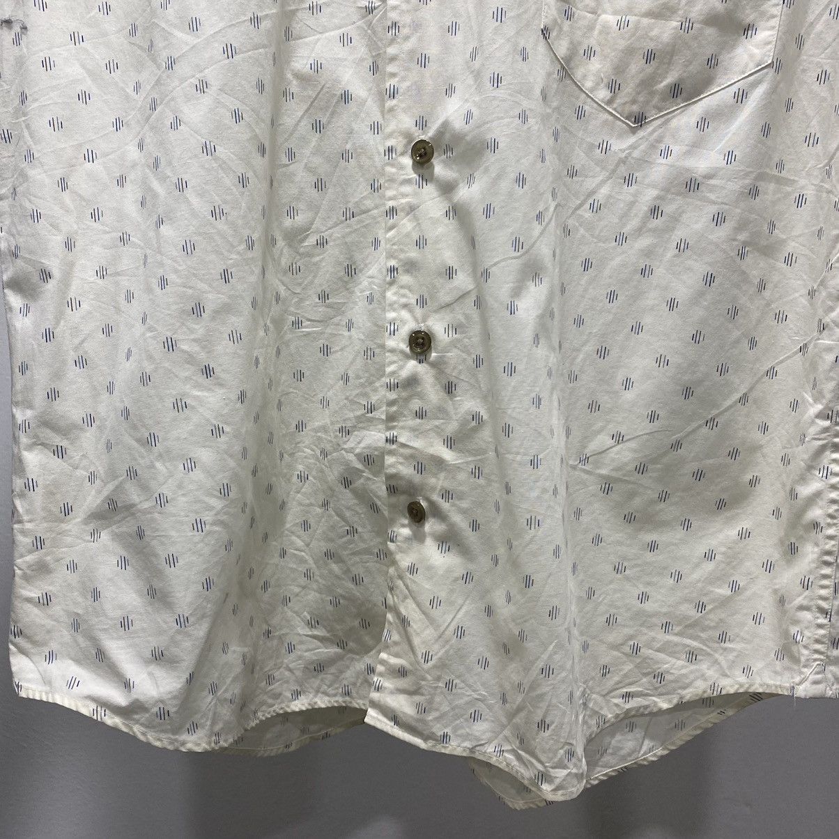 Japanese Brand × Vintage Sabi Sabi Deluxe Utility Pocket Polkadot Shirt Ss Size US M / EU 48-50 / 2 - 5 Thumbnail