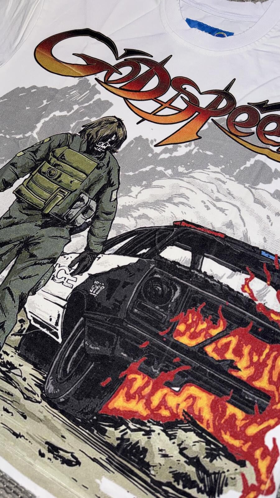 Godspeed Godspeed Khaos Tee (White) Size US XXL / EU 58 / 5 - 2 Thumbnail