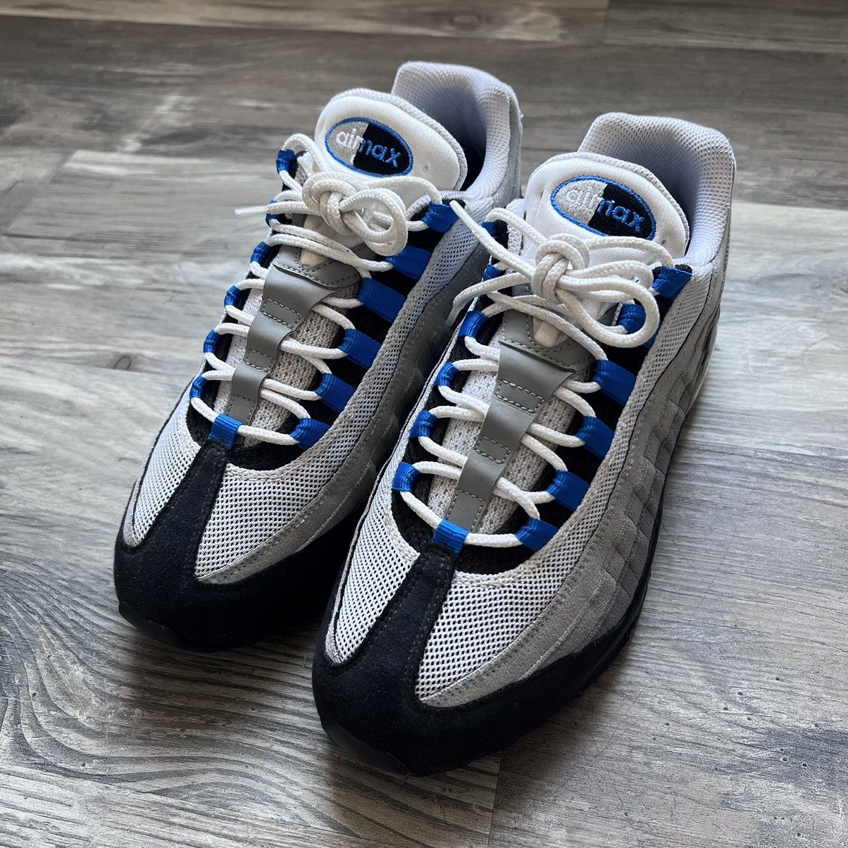 Nike S/S 2011 Nike Air Max 95 "Blue Spark" Size US 9.5 / EU 42-43 - 3 Thumbnail