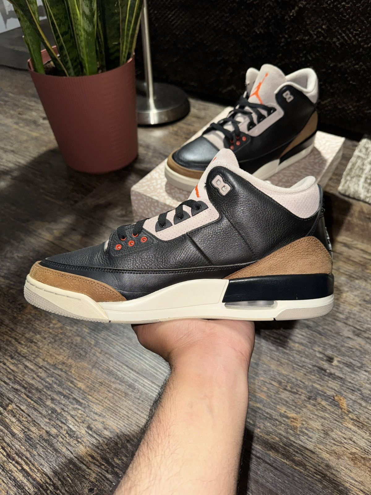Jordan Brand Air Jordan 3 “Desert Elephant” – Size 13 OG Box/Cream Laces Size US 13 / EU 46 - 4 Thumbnail