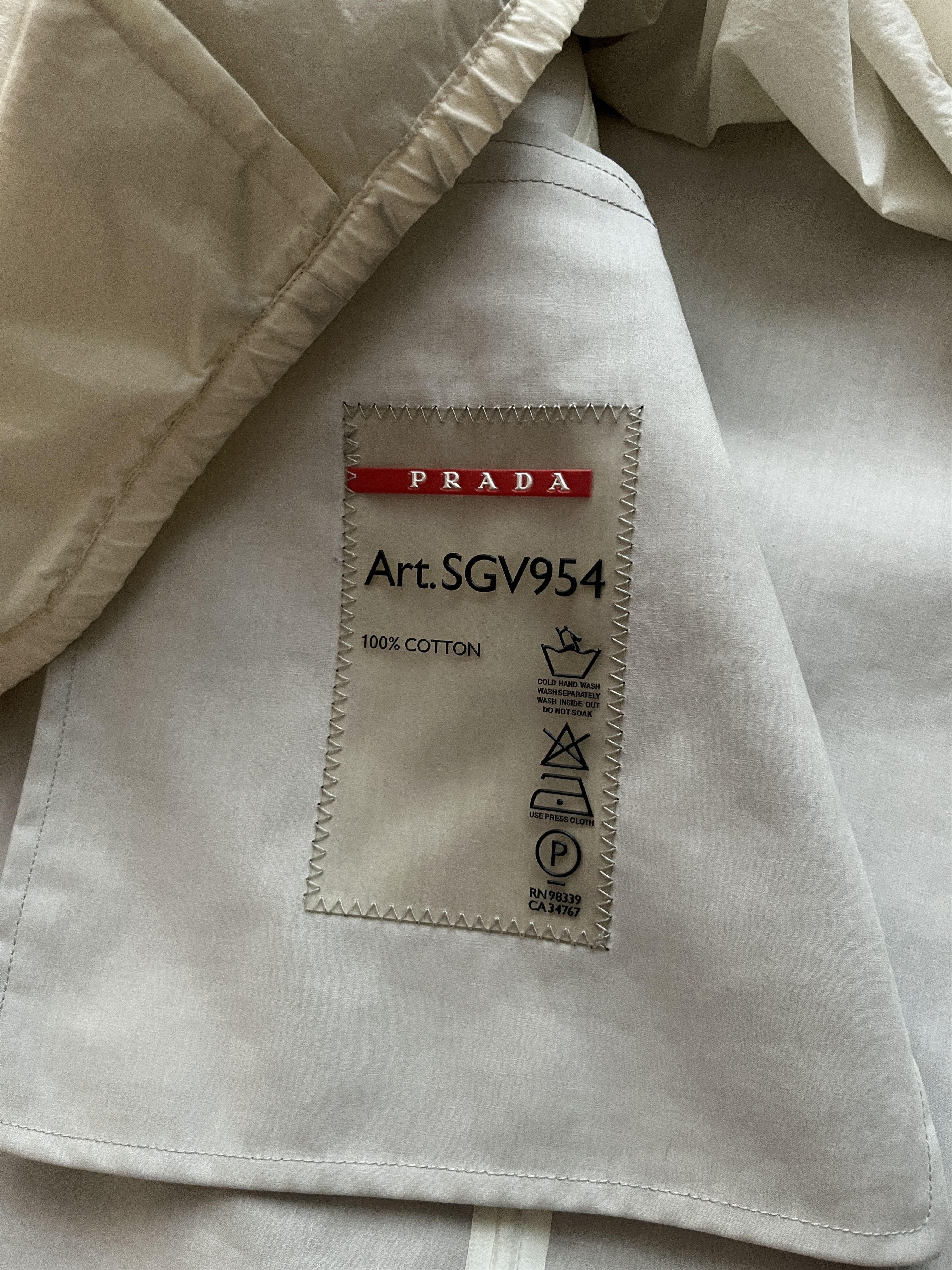 Prada ⚡️QUICK SALE⚡️2007 Prada Sport Coat Inner Detachable Jacket Size US L / EU 52-54 / 3 - 11 Thumbnail