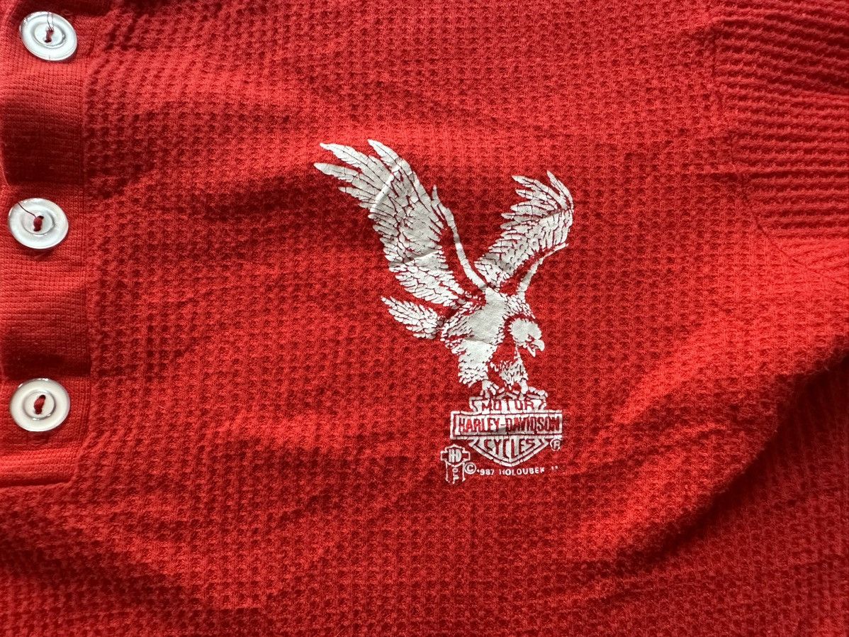 Harley Davidson × Vintage VINTAGE HENLEY HARLEY DAVIDSON Size US S / EU 44-46 / 1 - 2 Thumbnail