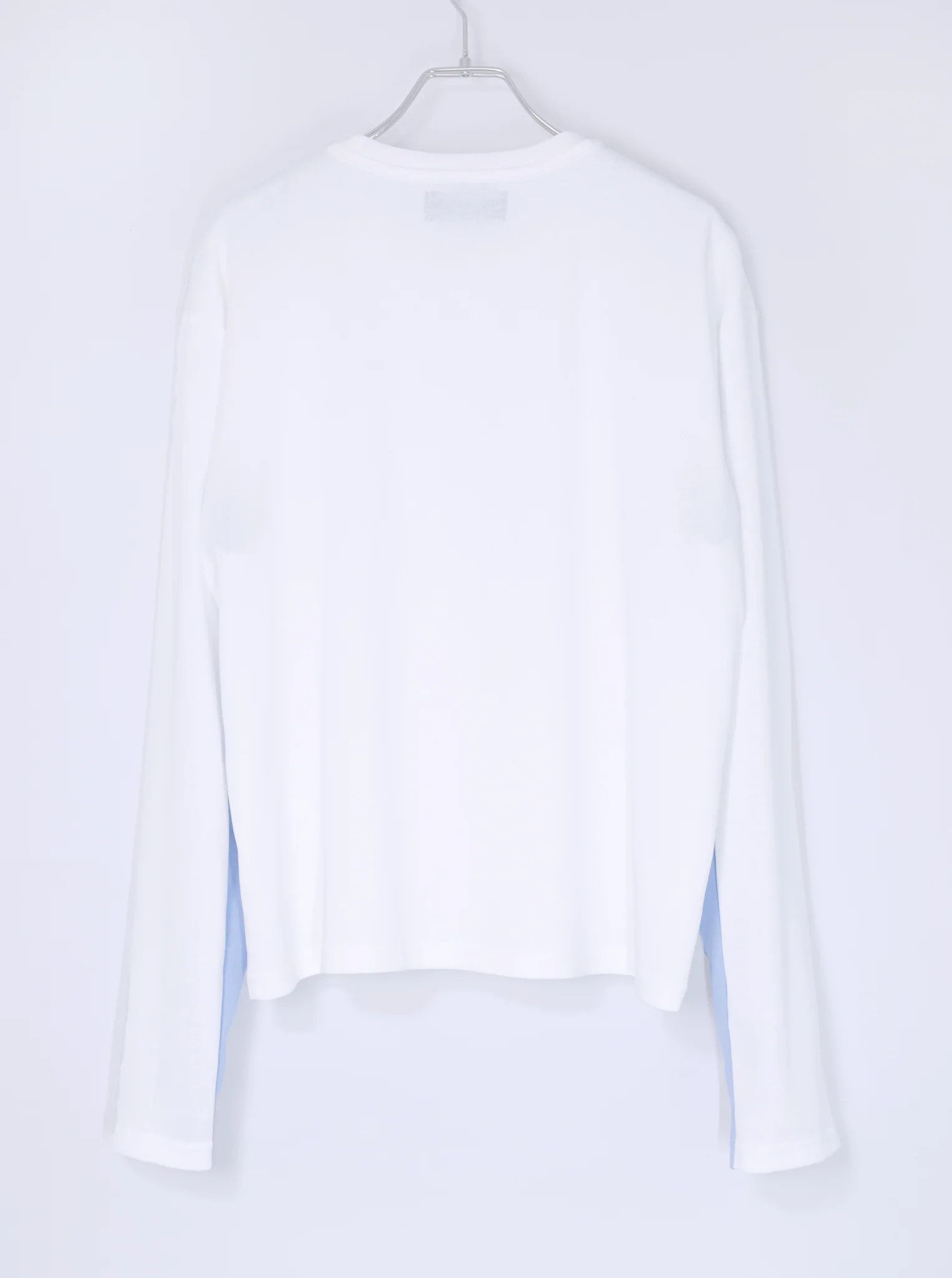 chloma "QUANTUM FOAM" LONG SLEEVE TEE / white×light blue Size US S / EU 44-46 / 1 - 4 Thumbnail