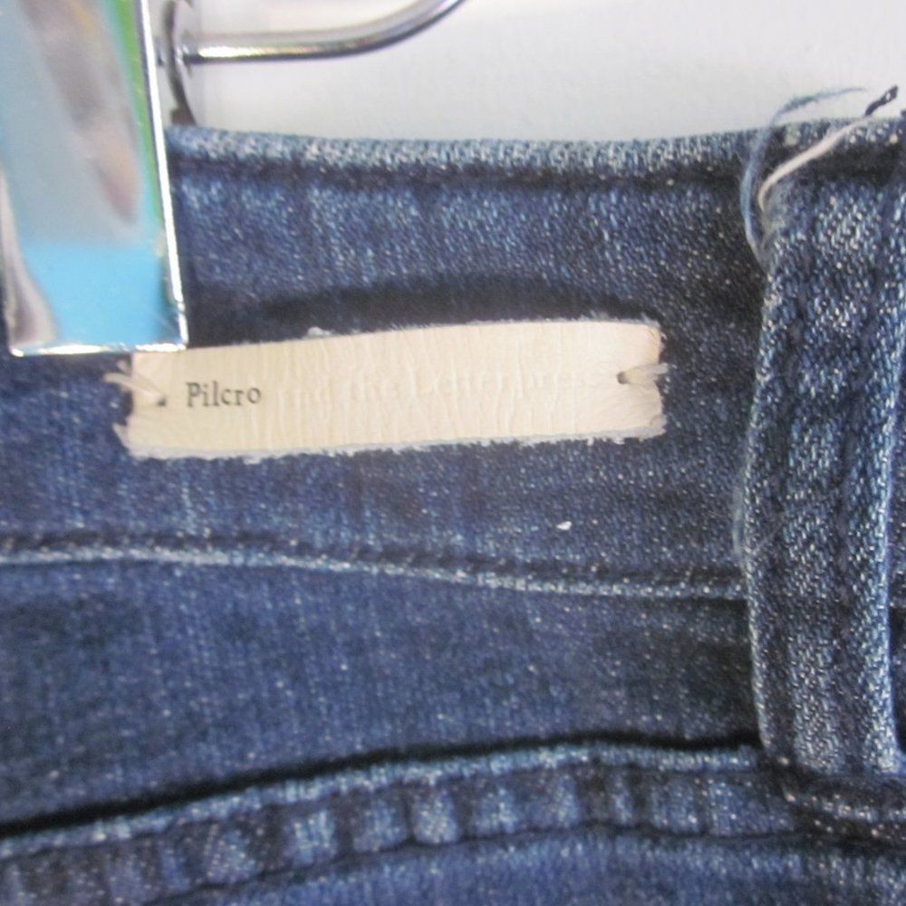 Anthropologie Anthropologie Pilcro Size 28 Boyfriend Jeans with Sequin Design Size 28" / US 6 / IT 42 - 14 Thumbnail