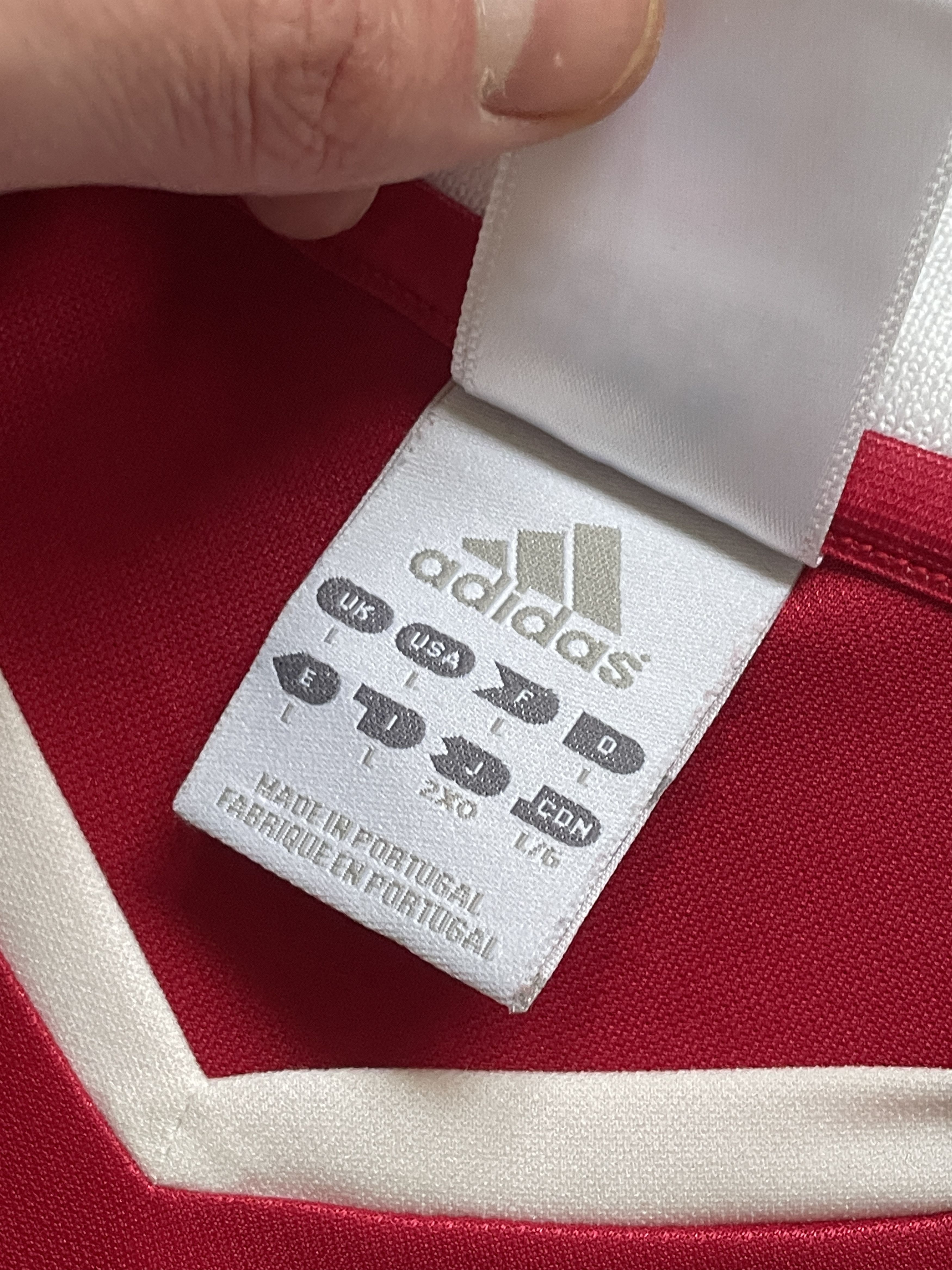 Adidas VINTAGE ADIDAS BAYERN MUNCHEN 2005 BLOKE SOCCER JERSEY Size US L / EU 52-54 / 3 - 6 Thumbnail