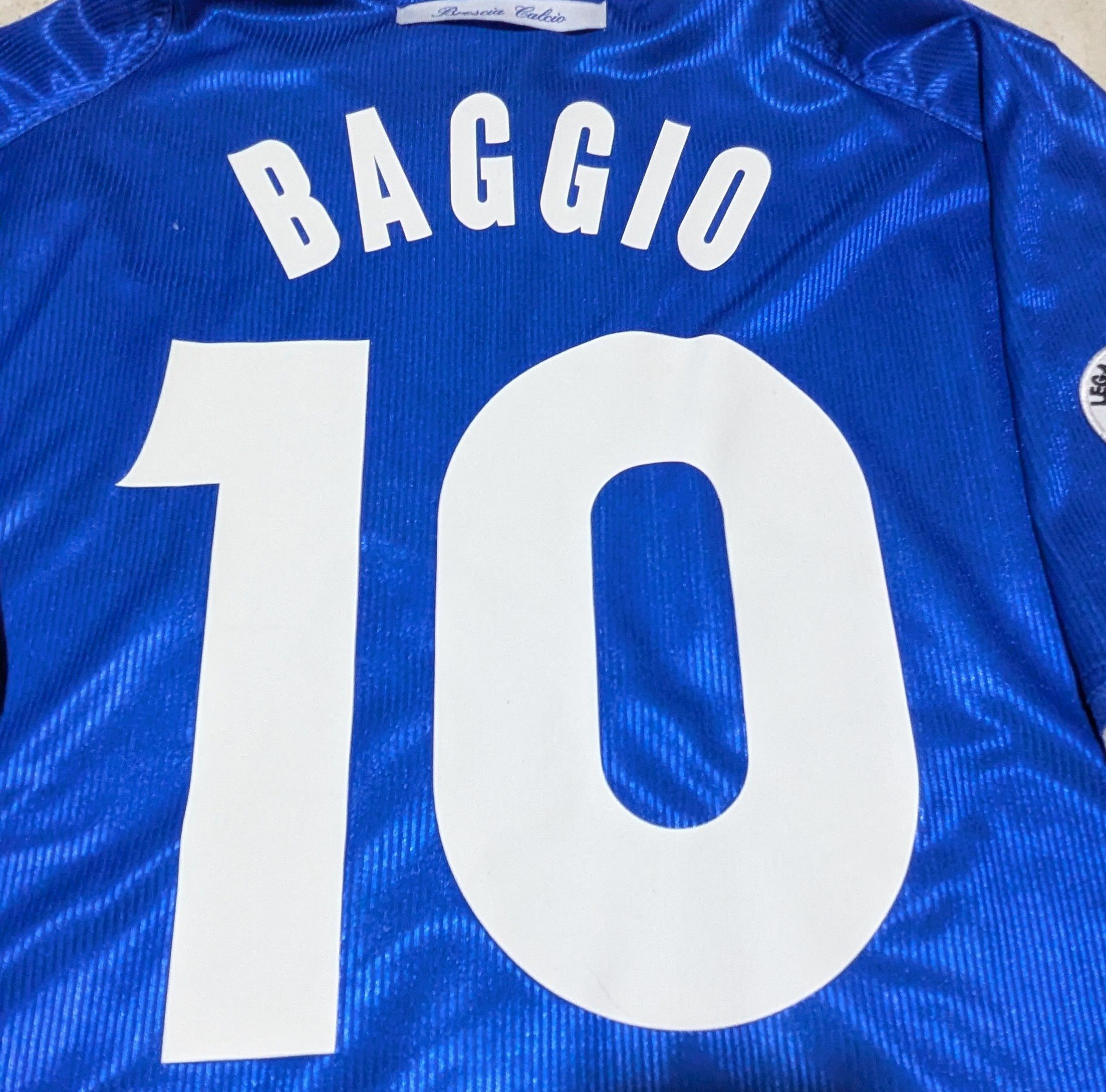 Umbro Jersey Brescia 2002 home Baggio football shirt Size US L / EU 52-54 / 3 - 3 Thumbnail