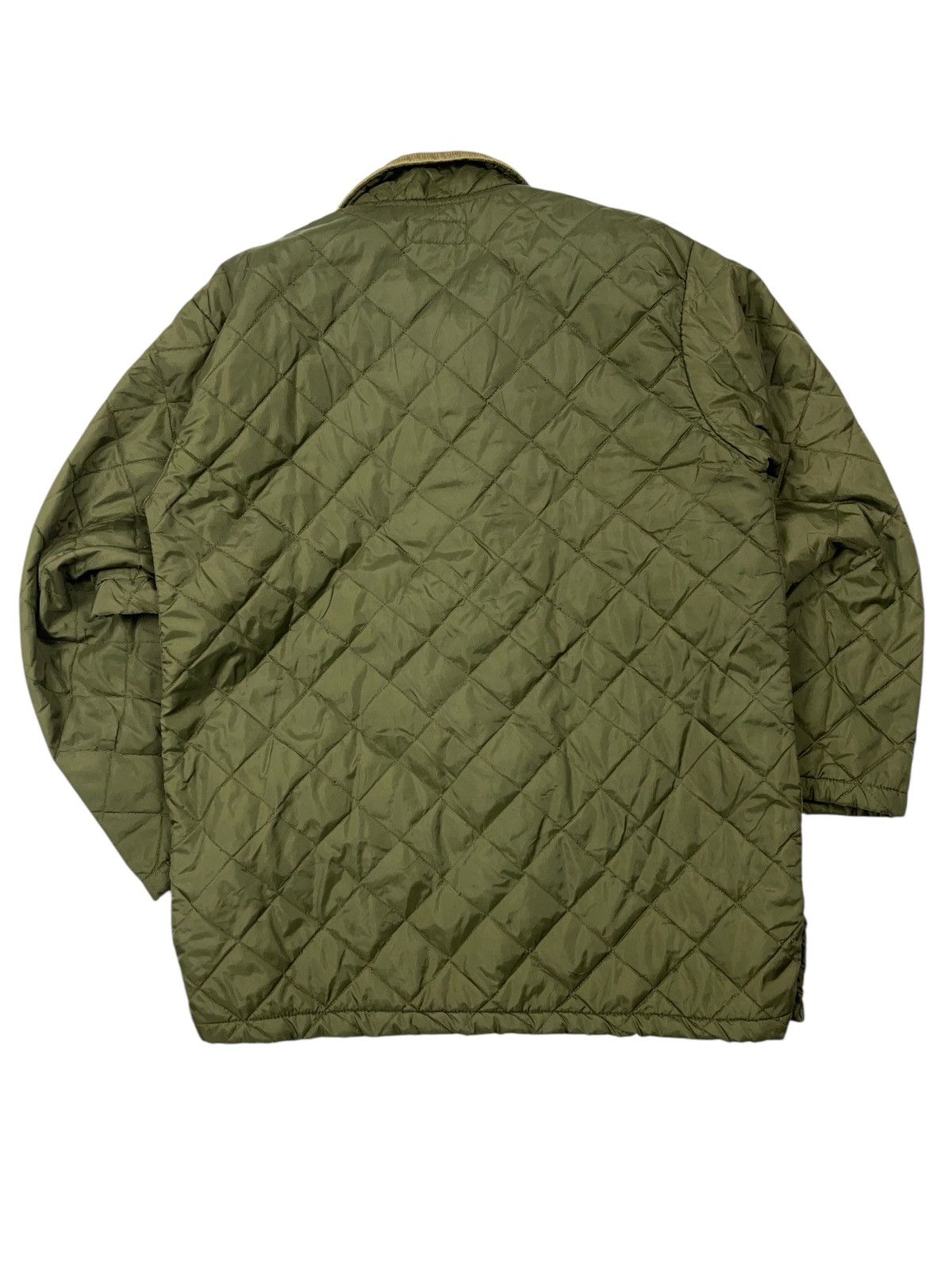 Maserati × Vintage Vintage 80s Maserati Quilted Jacket Distressed Rare Size US L / EU 52-54 / 3 - 2 Thumbnail