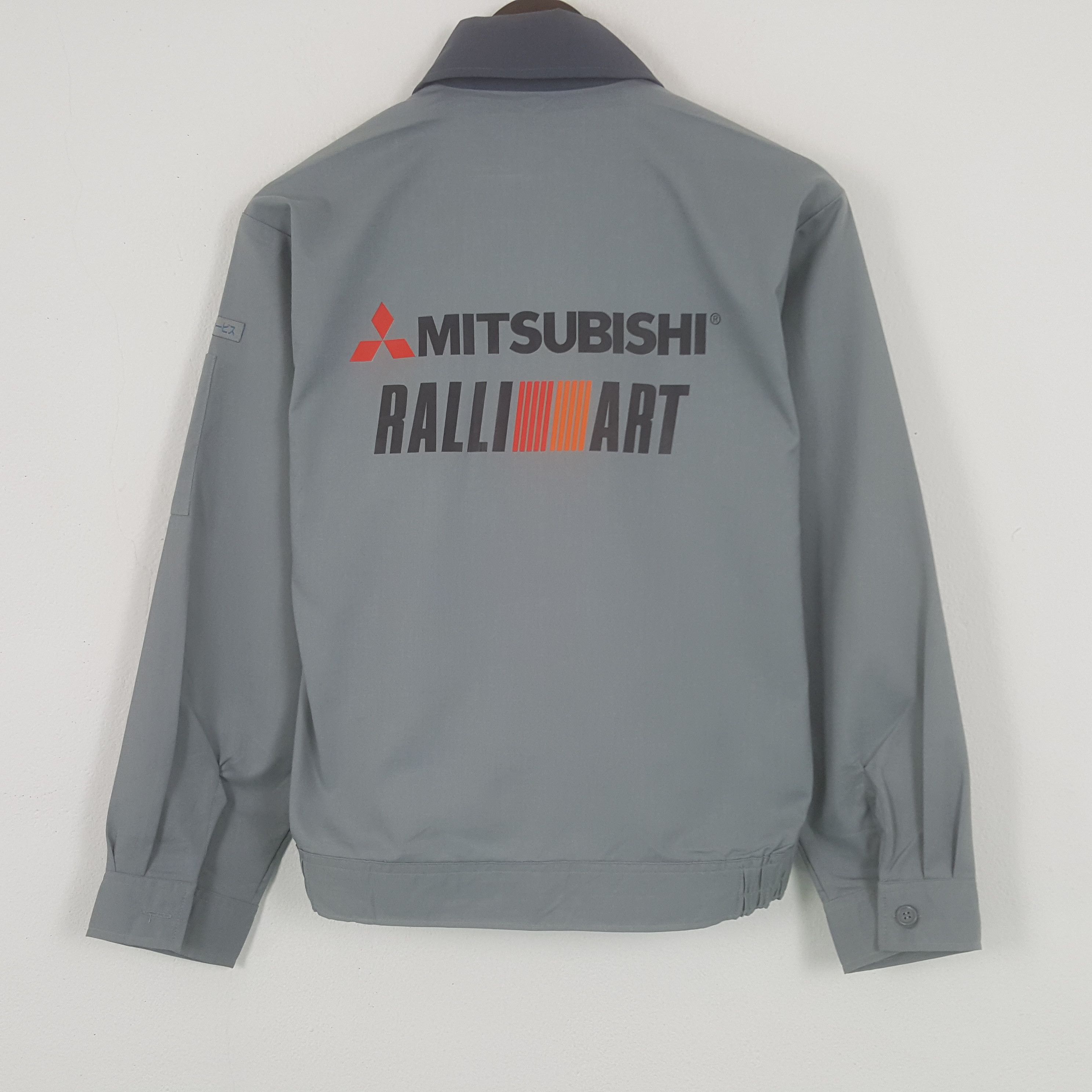 Vintage Mitsubishi Ralli Art Racing Custom Art Worker Jacket Size US M / EU 48-50 / 2 - 1 Thumbnail