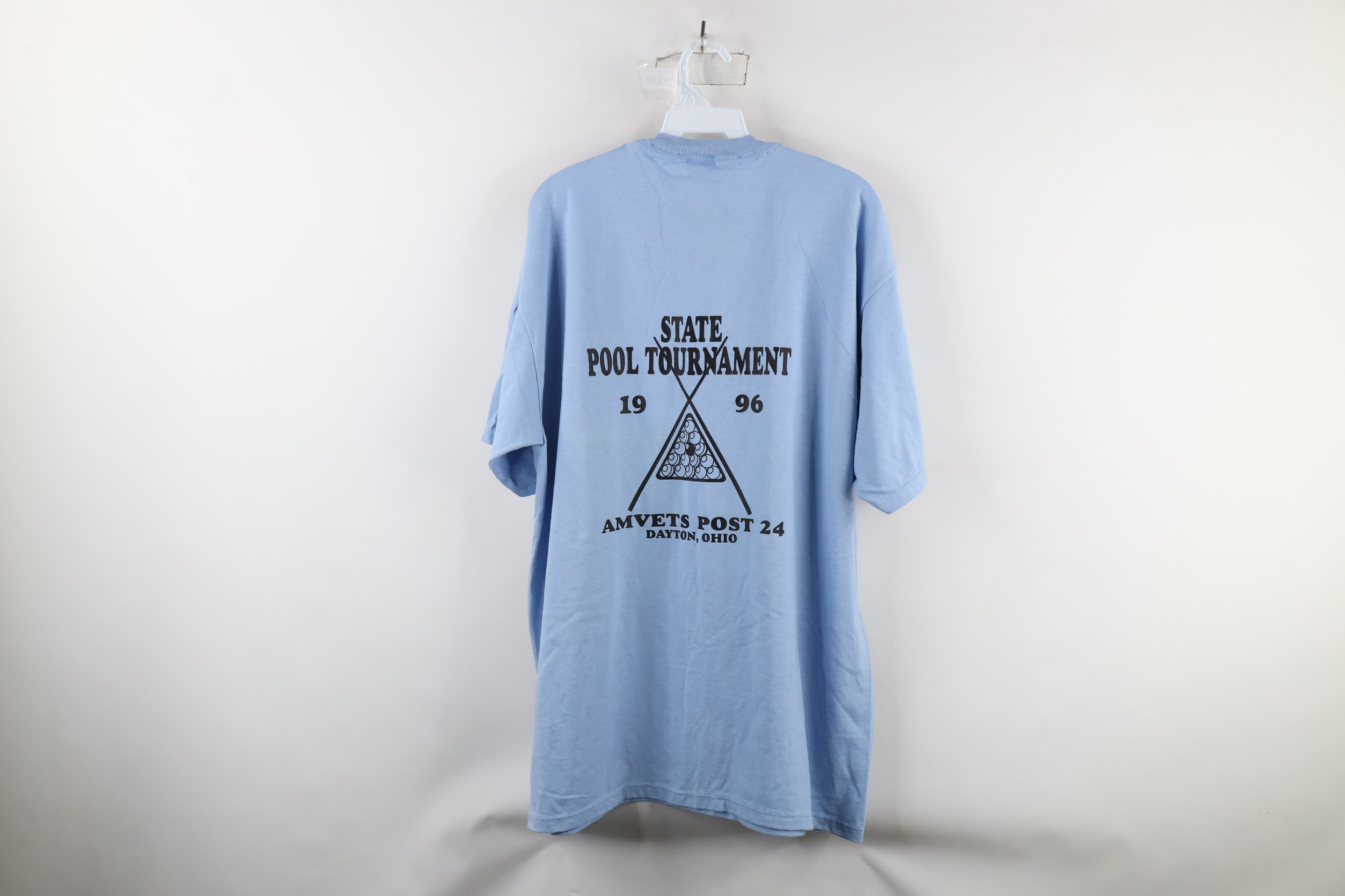 Vintage Vintage 90s of WWII Pool Billiards Tournament T-Shirt USA Size US XL / EU 56 / 4 - 11 Thumbnail