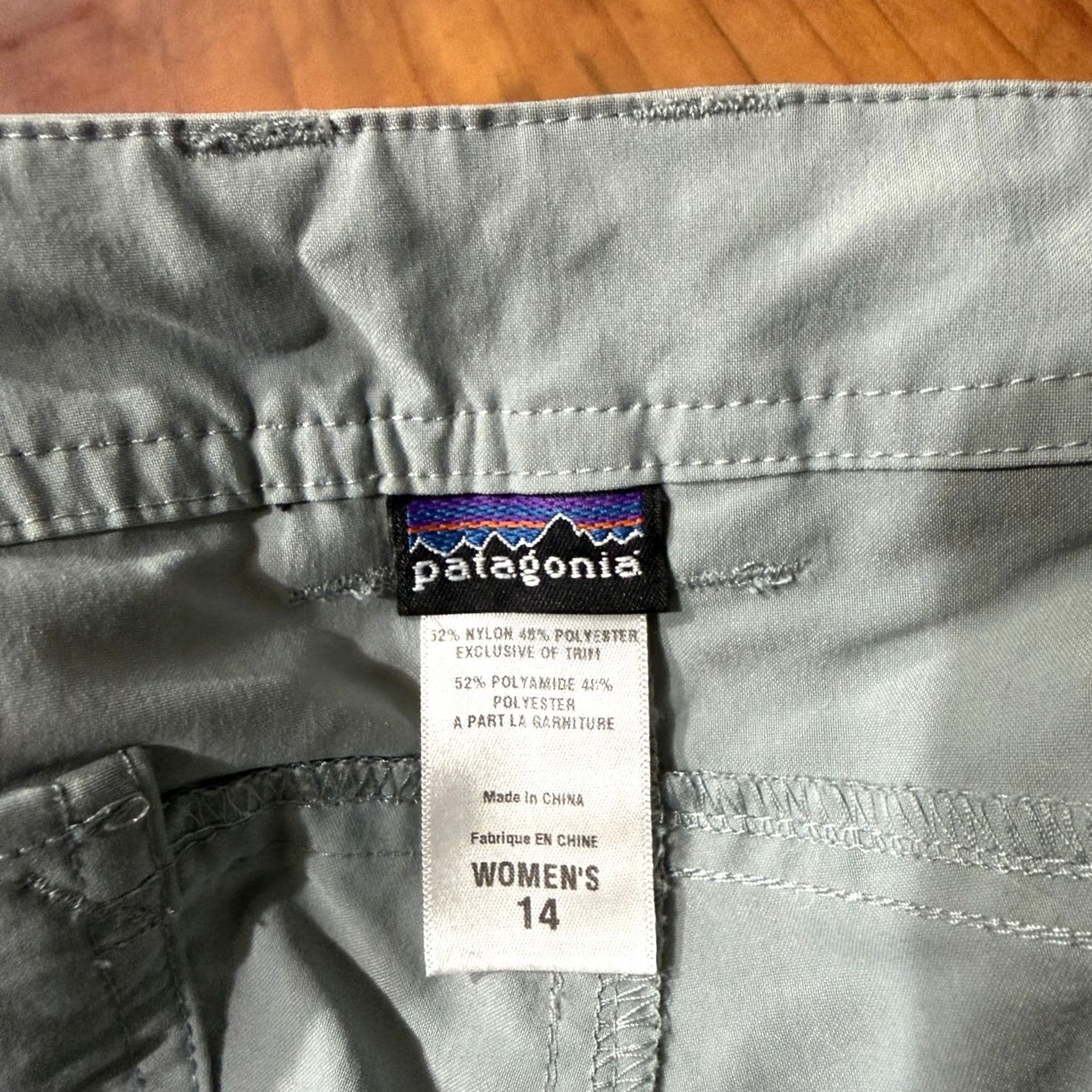 Patagonia Patagonia Women's Shorts 14 Nylon Bermuda 57817 inter-continental low tide Vv5 Size 36" / US 14 / IT 50 - 3 Thumbnail