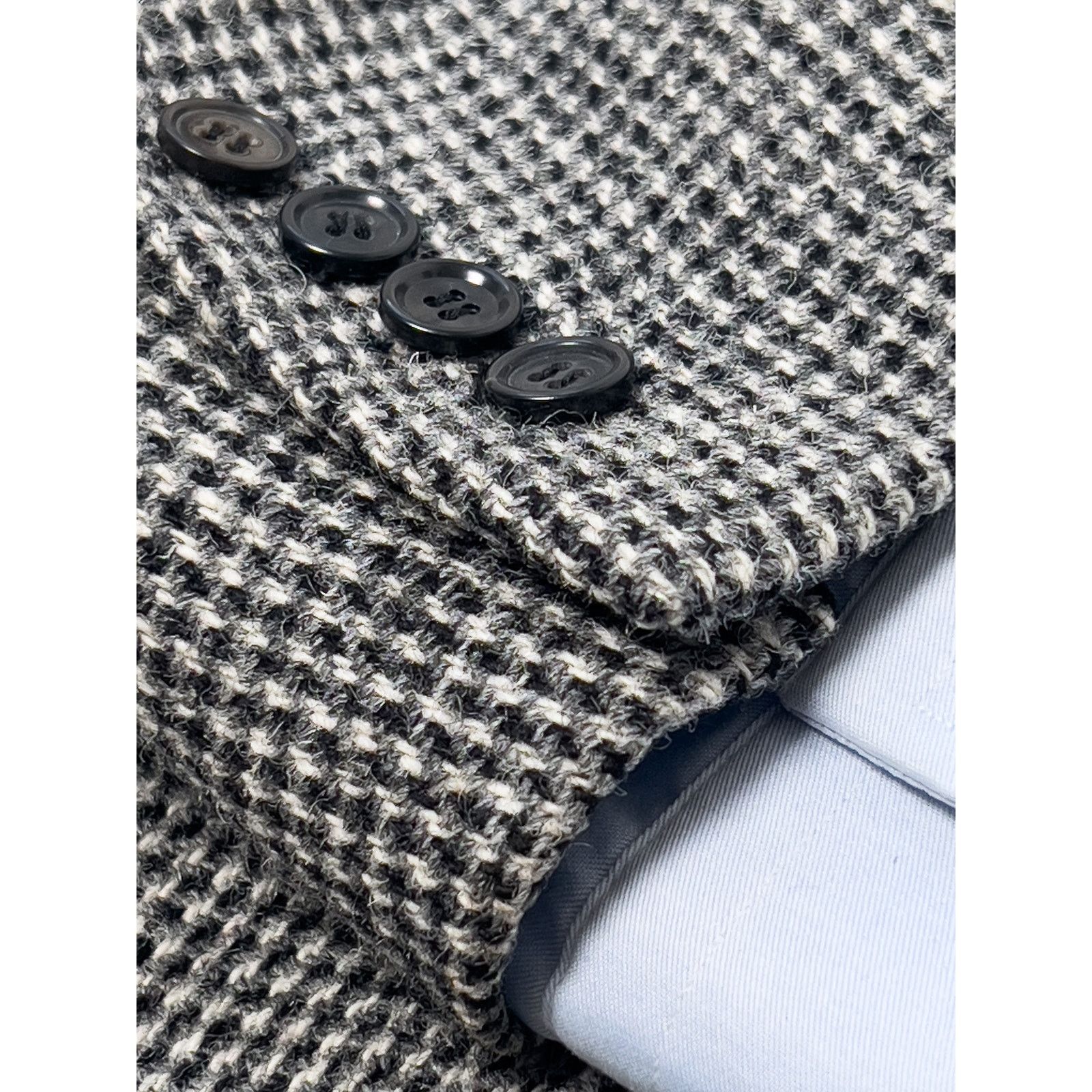 Harris Tweed Harris Tweed Gray Wool Blazer 44S EU 54S Size 44S - 8 Thumbnail