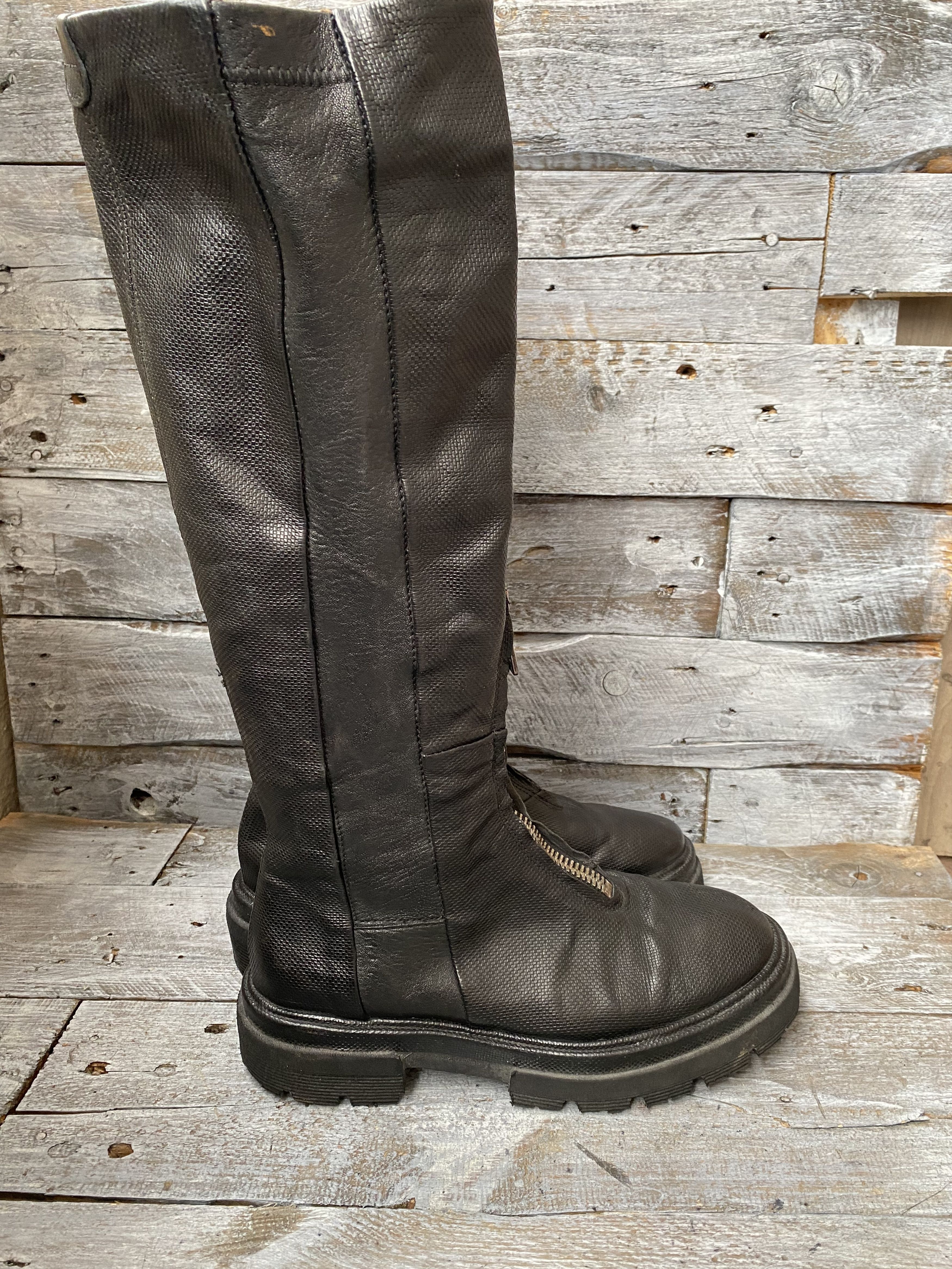 A.S.98 As 98 grunge long riding boots sz 39 Size US 9 / IT 39 - 9 Thumbnail