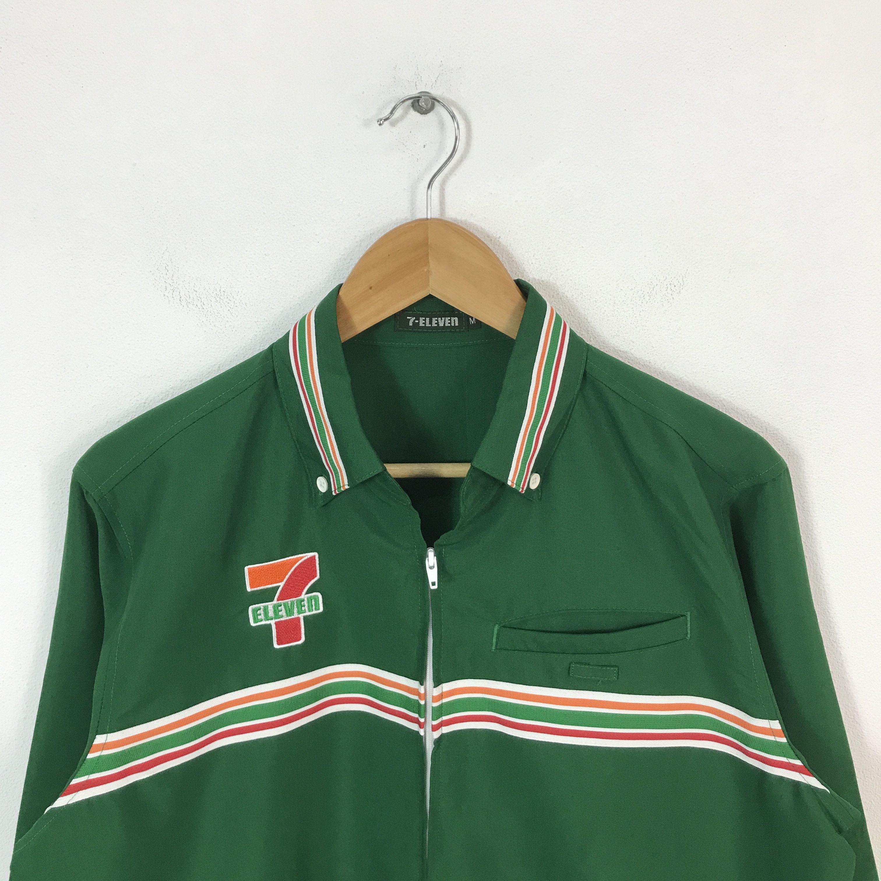 Japanese Brand vinatge 7 eleven japan Shirt jacket Size US M / EU 48-50 / 2 - 3 Thumbnail