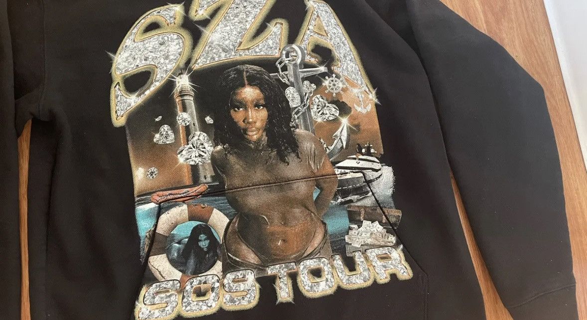 Streetwear × Top Dawg Entertainment SZA SOS Tour Hoodie in