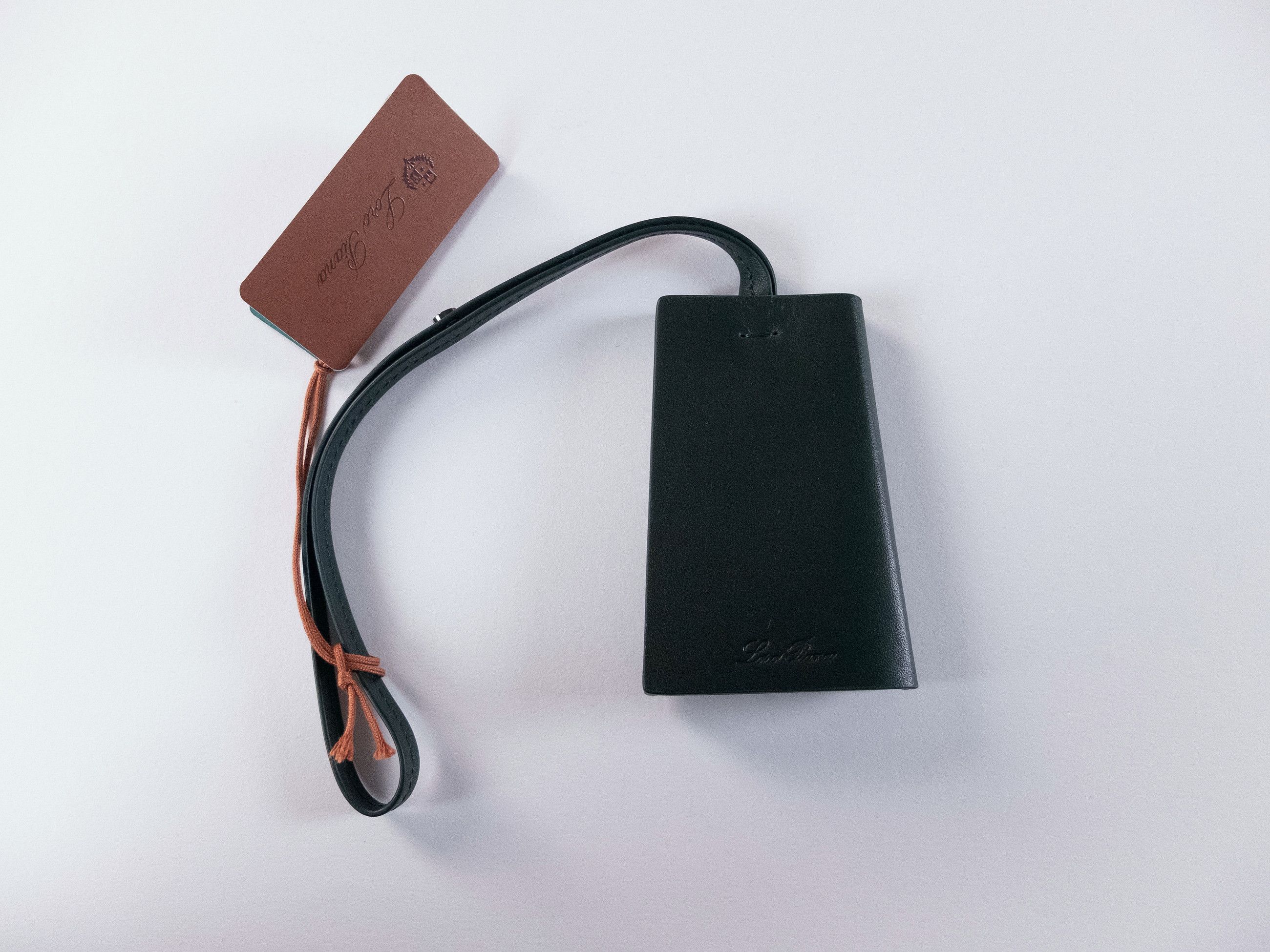 Loro Piana LORO PIANA dark green leather concealed tassel keyring Size ONE SIZE - 6 Thumbnail