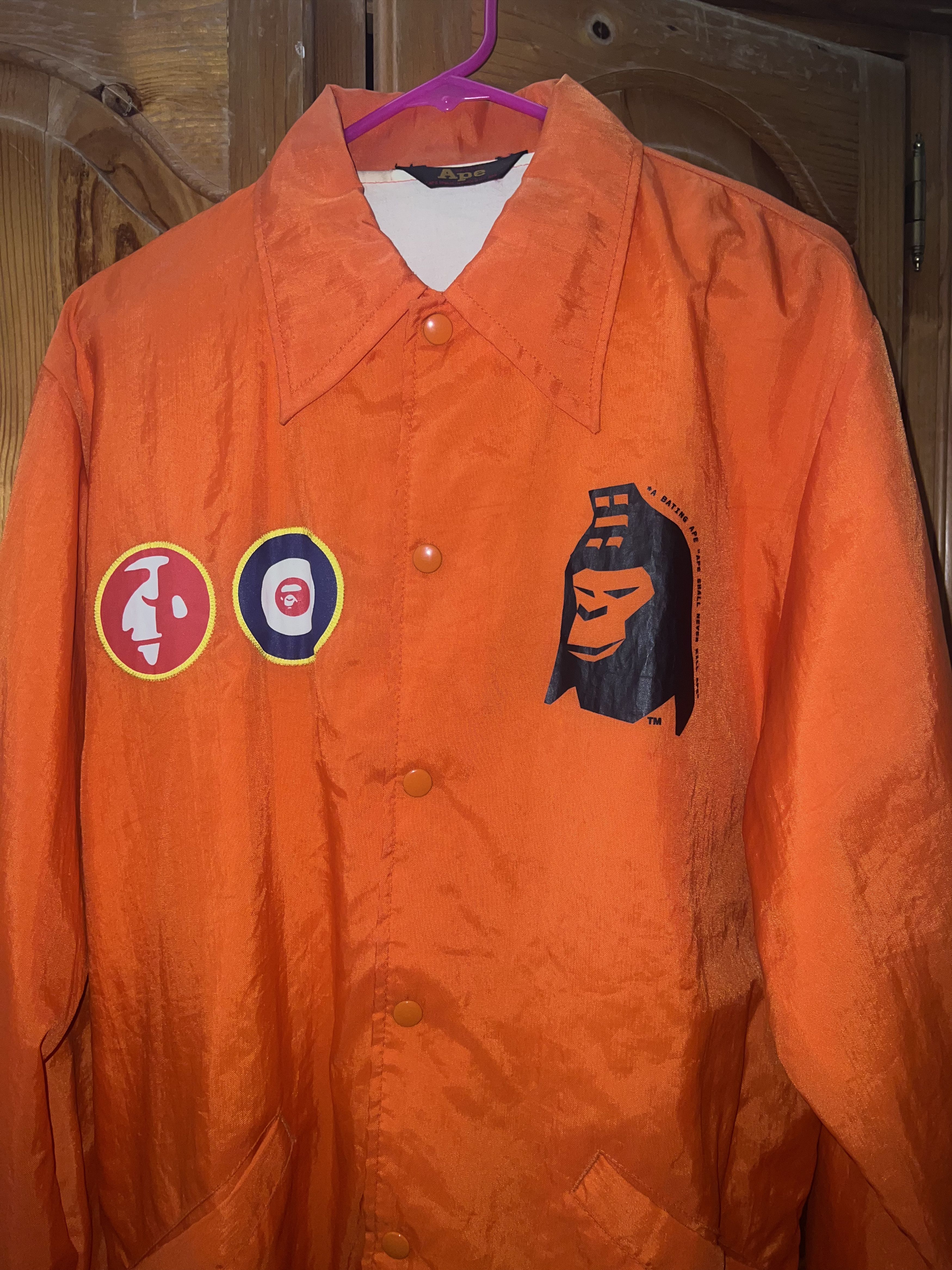 Bape SS99 A Bathing Ape General Coach Jacket Size US L / EU 52-54 / 3 - 2 Thumbnail