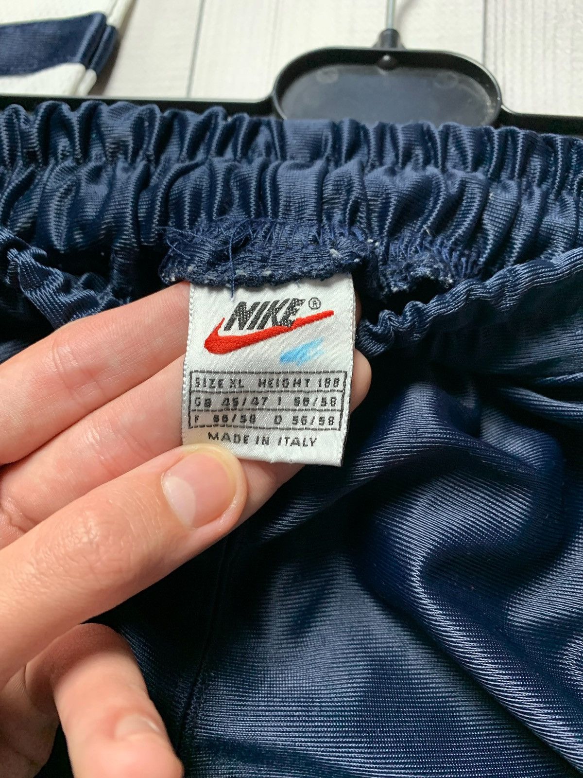 Nike × Vintage Vintage Nike Basketball jersey + shorts rare training XL Size US XL / EU 56 / 4 - 5 Thumbnail