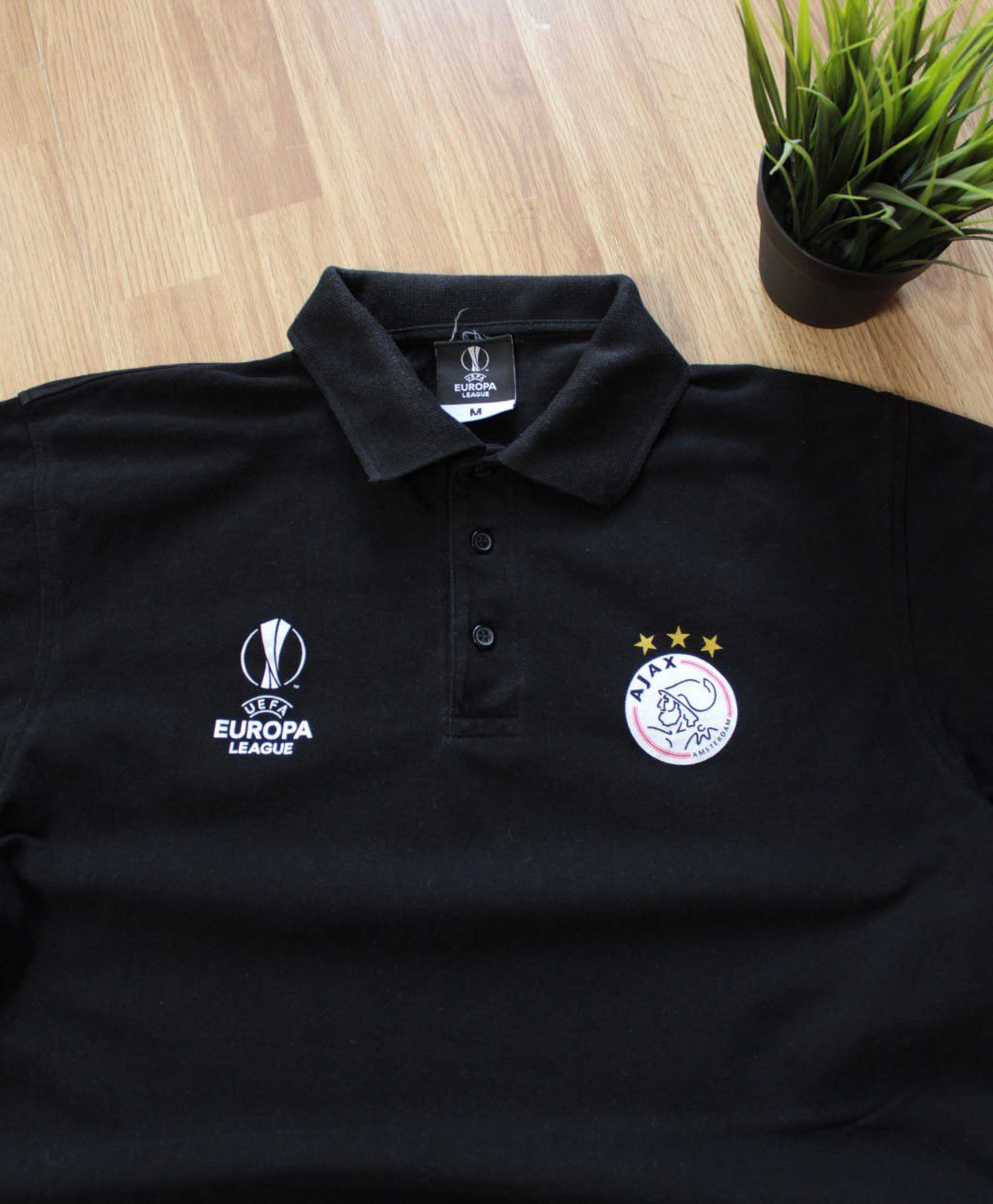 Vintage 🔥 UEFA Europa League Ajax Amsterdam Polo T Shirt Y2K Chief Size US M / EU 48-50 / 2 - 2 Thumbnail