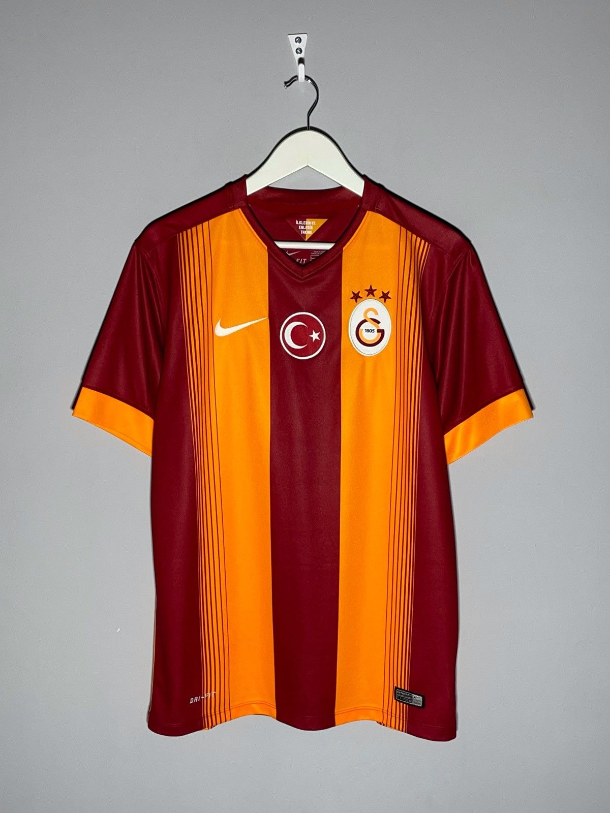 Nike Galatasaray Home 2014/15 Nike Y2k Streetwear Football Shirt Size US M / EU 48-50 / 2 - 1 Thumbnail