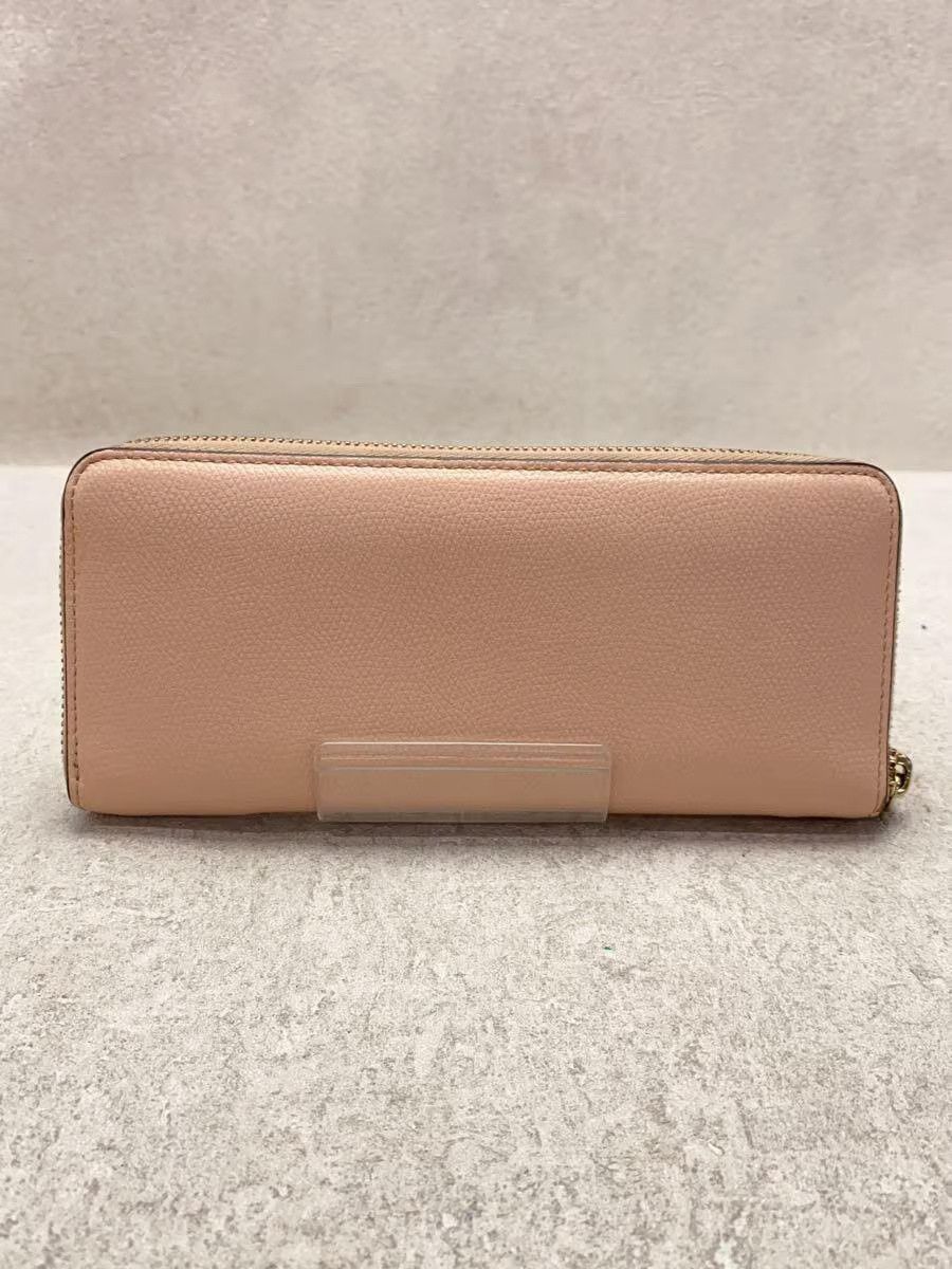Fendi Fendi F Leather Long Wallet Pink Size ONE SIZE - 2 Thumbnail