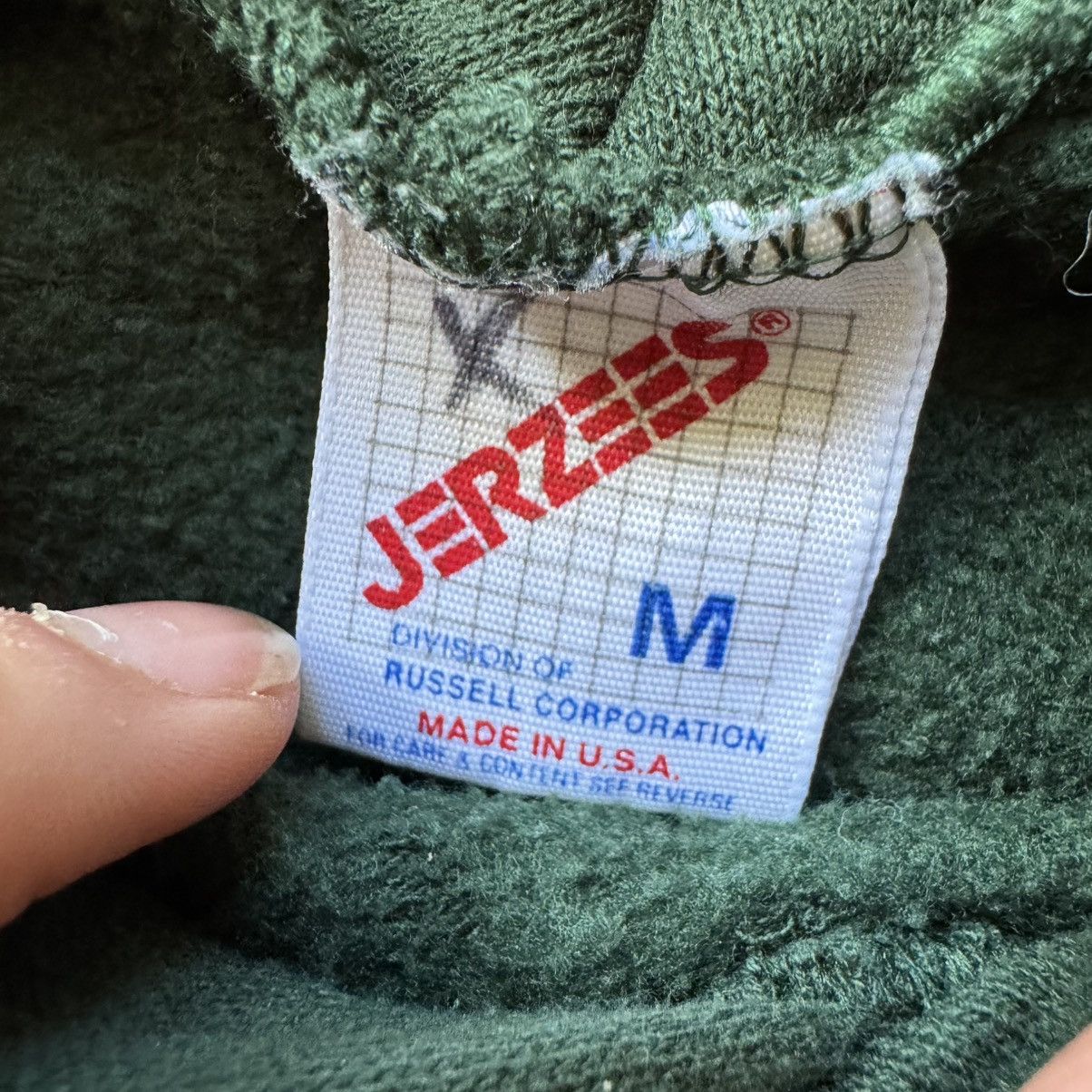 Jerzees Vintage 90s Jerzees Hoodie Size US S / EU 44-46 / 1 - 6 Thumbnail