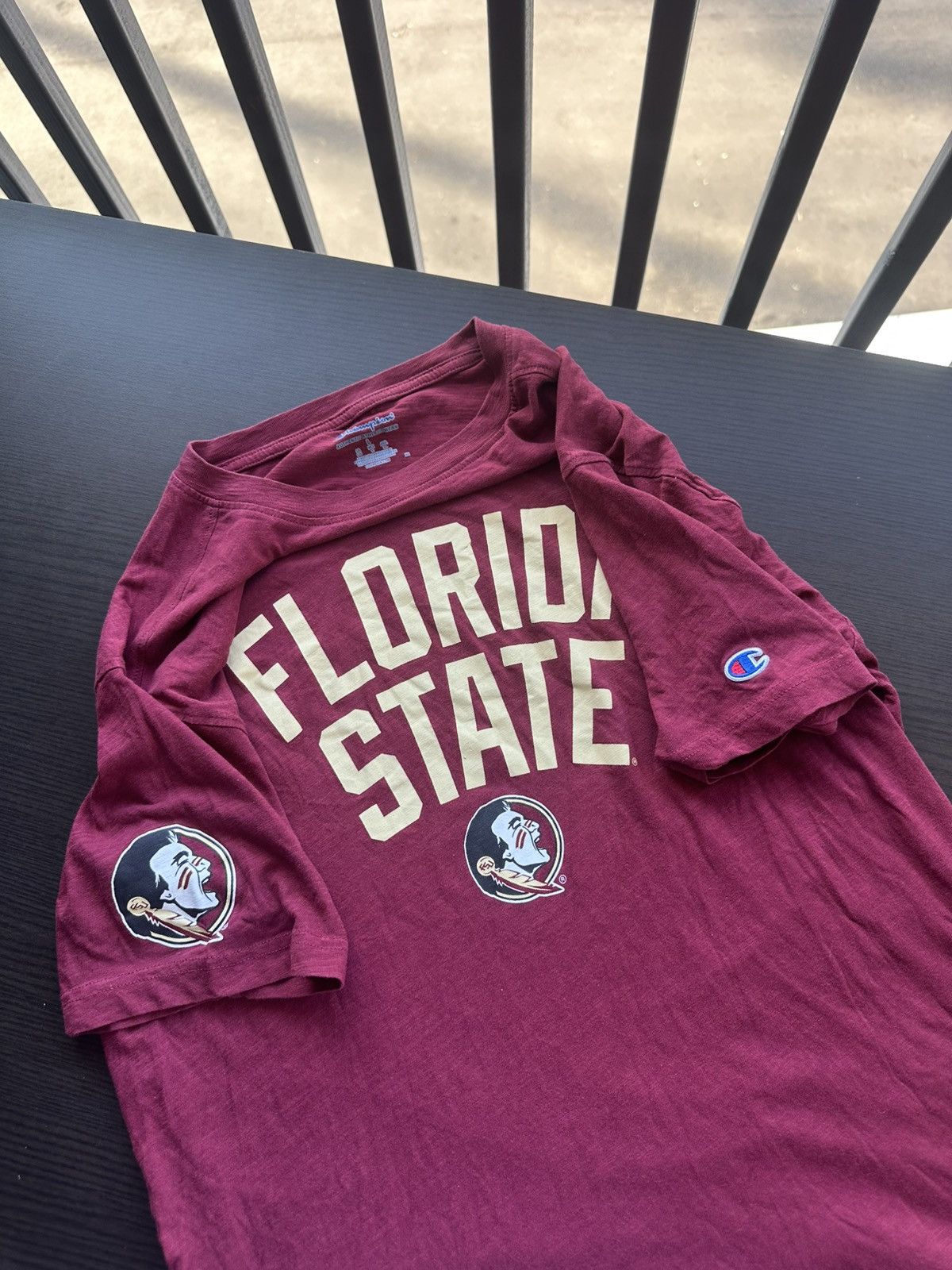 NCAA Champion Florida State Seminoles Garnet Graphic Tee L FSU Size US L / EU 52-54 / 3 - 5 Thumbnail