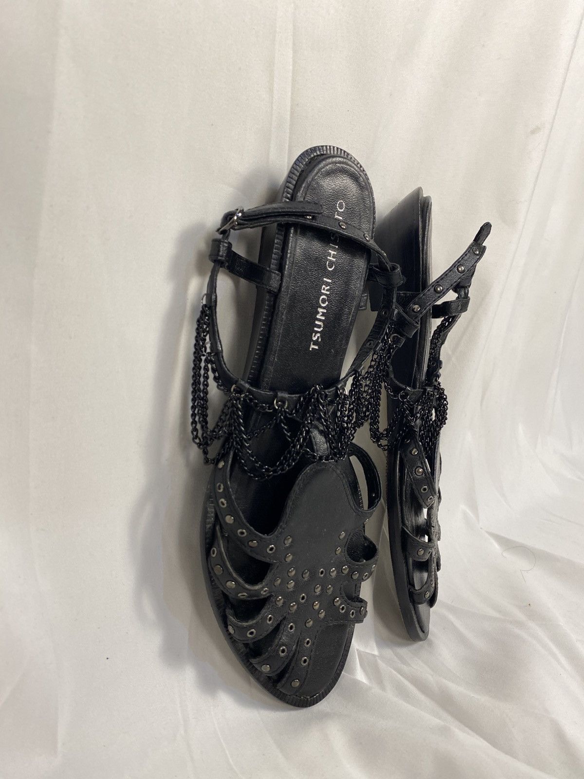 Issey Miyake Tsumori Chisato By Issey Miyake Sandal Studded Punk Style Size US 9 / IT 39 - 3 Thumbnail