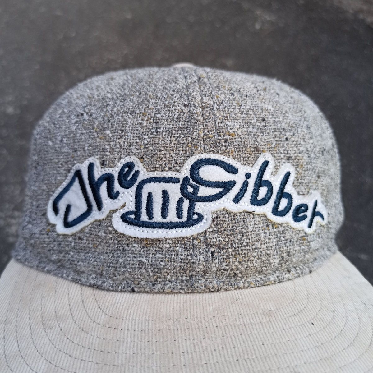 Japanese Brand Unique materials. Snapbacl The sibber hat by ungrid Size 38 - 9 Thumbnail