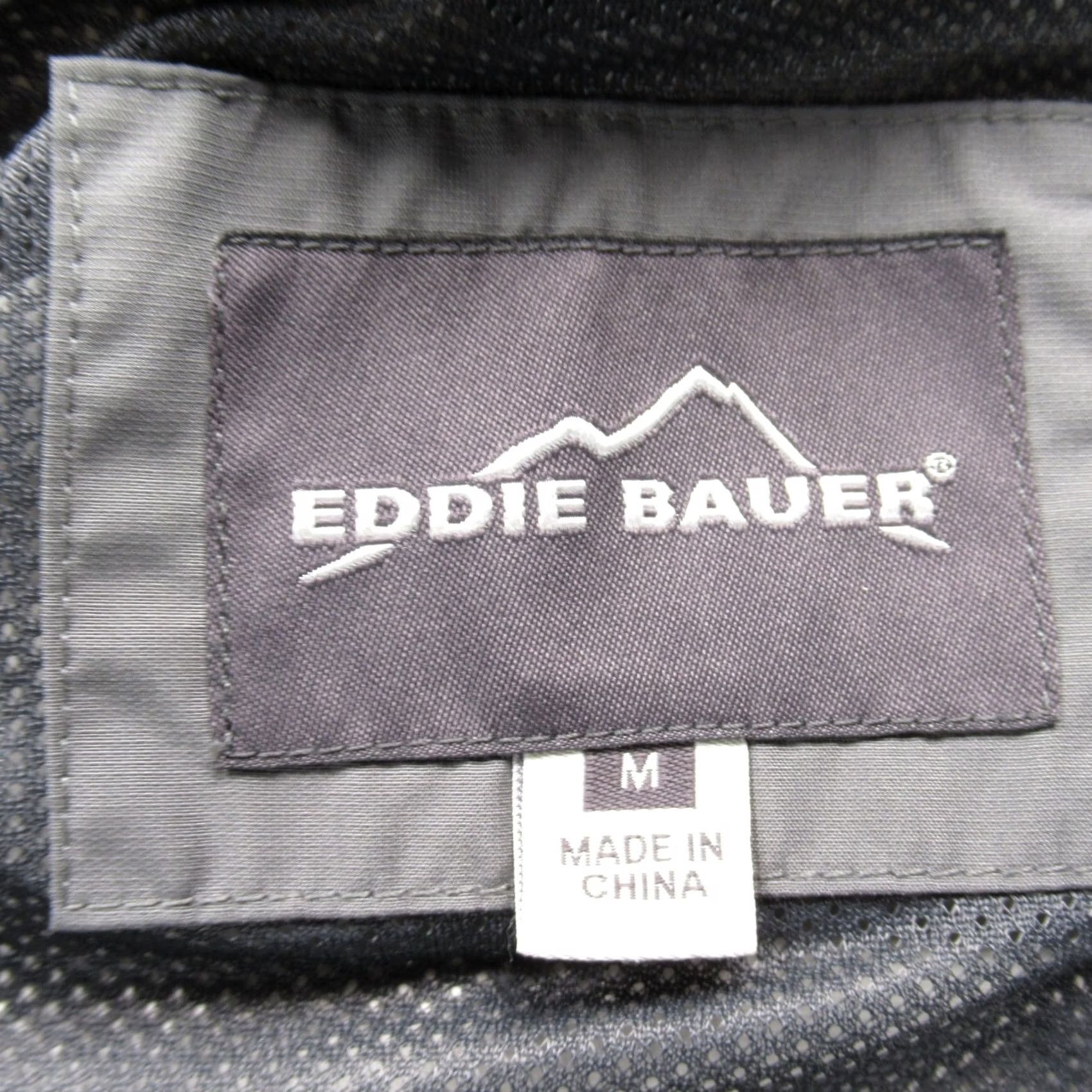 Eddie Bauer Eddie Bauer WeatherEdge Jacket Men Medium Gray Hooded Full Zip Pockets Waterproof Rain Coat WeatherEdge Meets Casual Travel Workwear Size US M / EU 48-50 / 2 - 3 Thumbnail