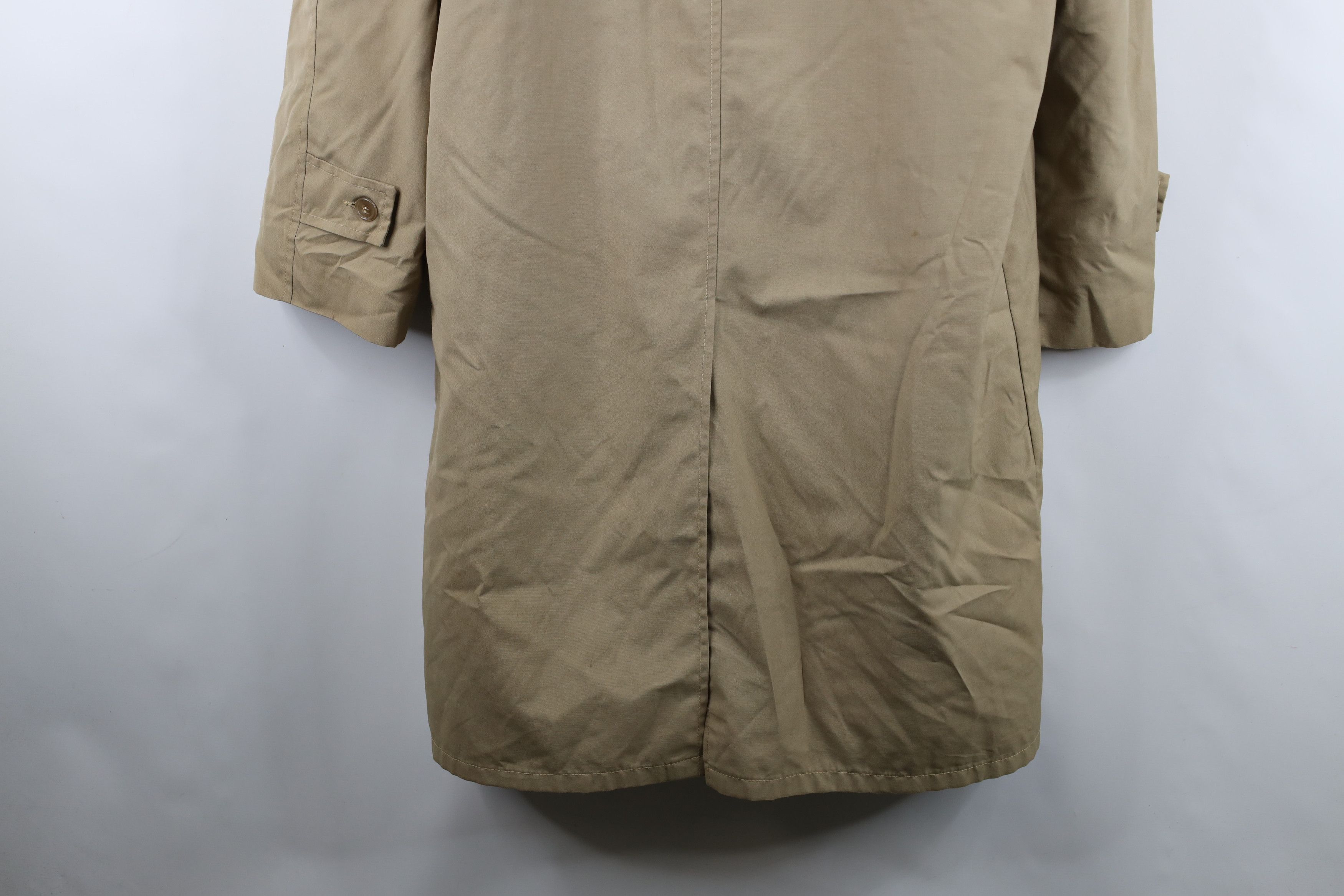 Vintage Vintage 50s 60s Streetwear Lined Trench Coat Rain Jacket USA Size S / US 4 / IT 40 - 15 Thumbnail