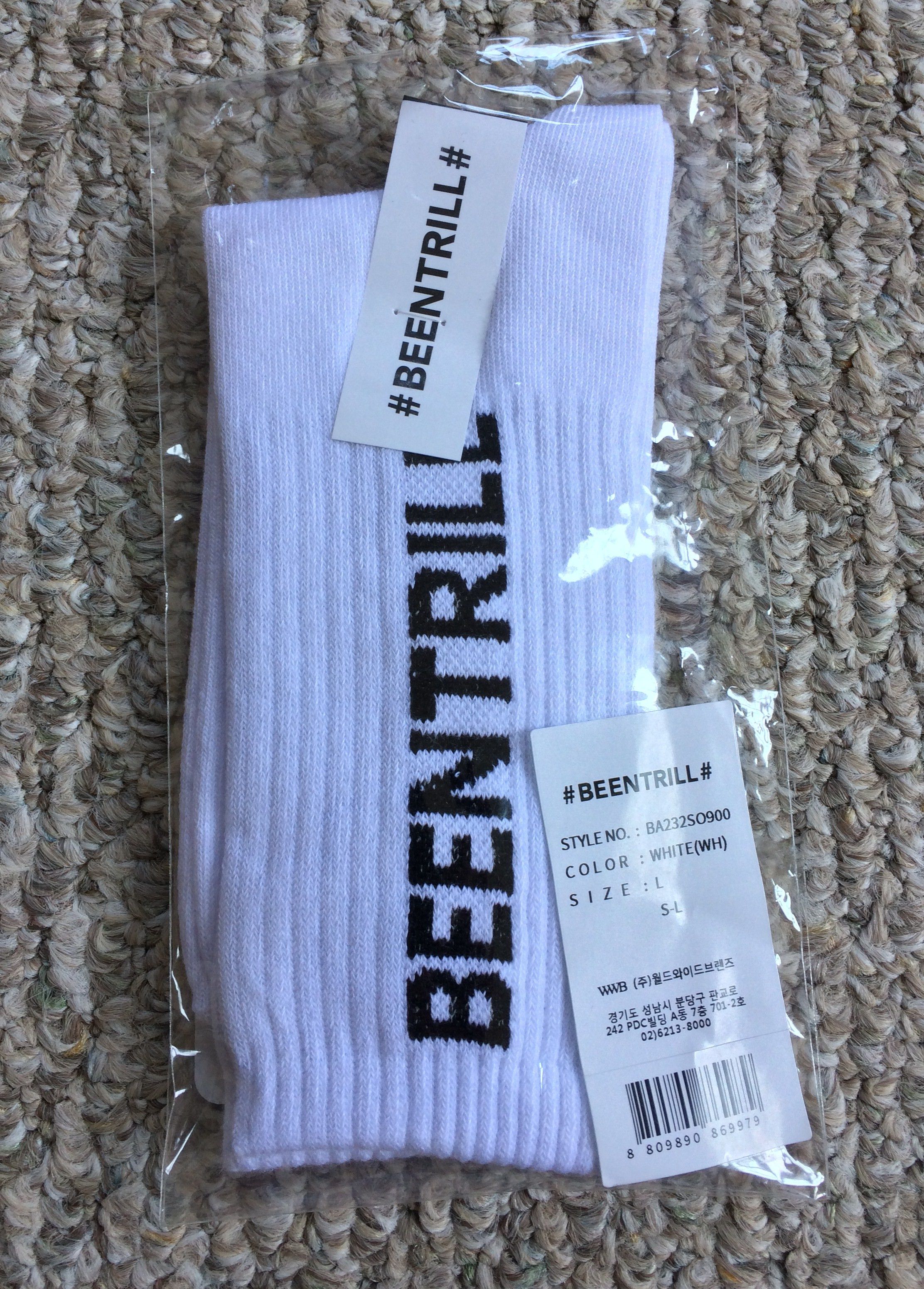 Been Trill NEW Been Trill Logo Socks Size ONE SIZE - 1 Thumbnail