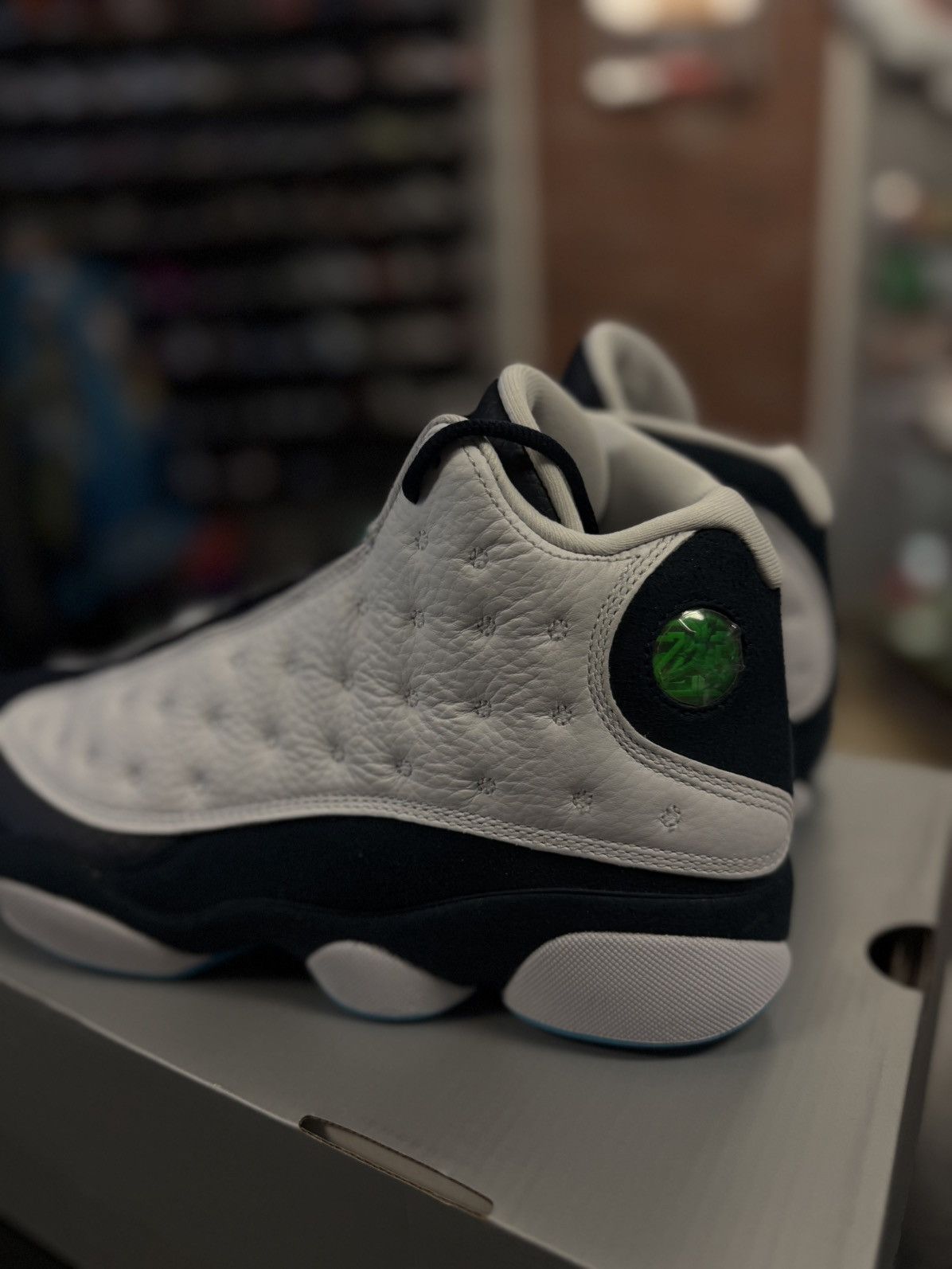 Nike Jordan 13 Obsidian Powder Blue Size 10 (NEW) Size US 10 / EU 43 - 4 Thumbnail