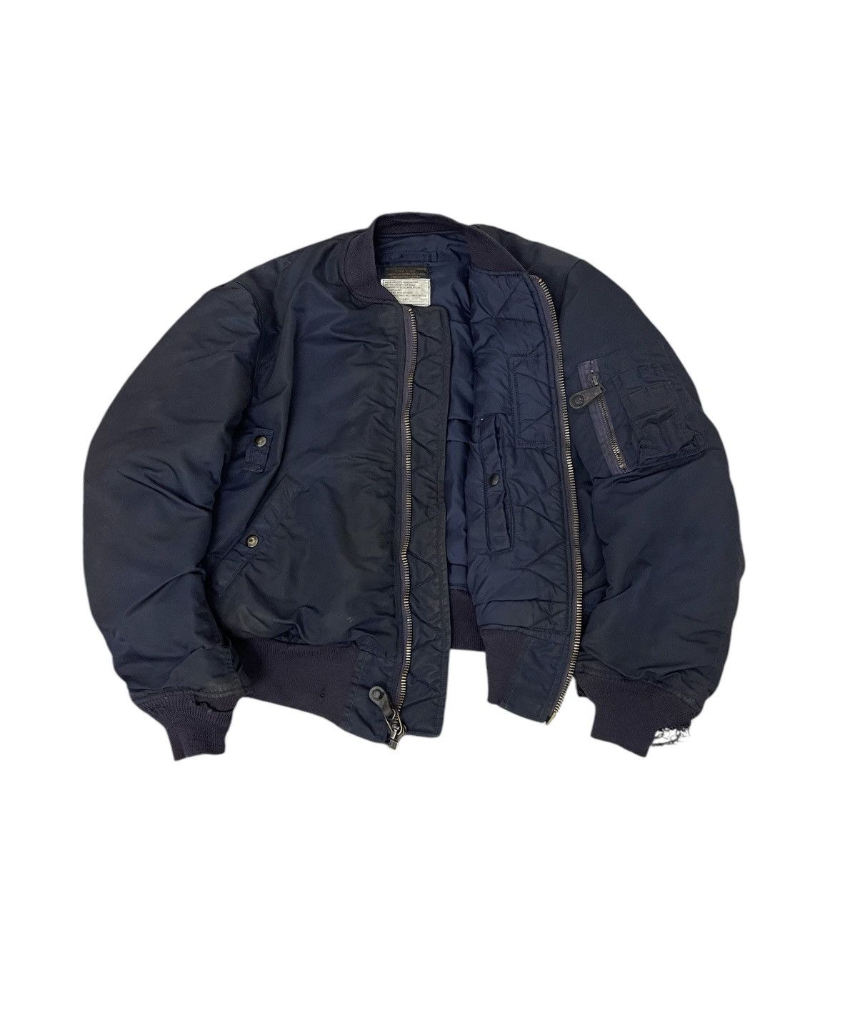 Alpha Industries Vtg Alpha Industries Type B-15C Flying Bomber Jacket Size US M / EU 48-50 / 2 - 8 Thumbnail
