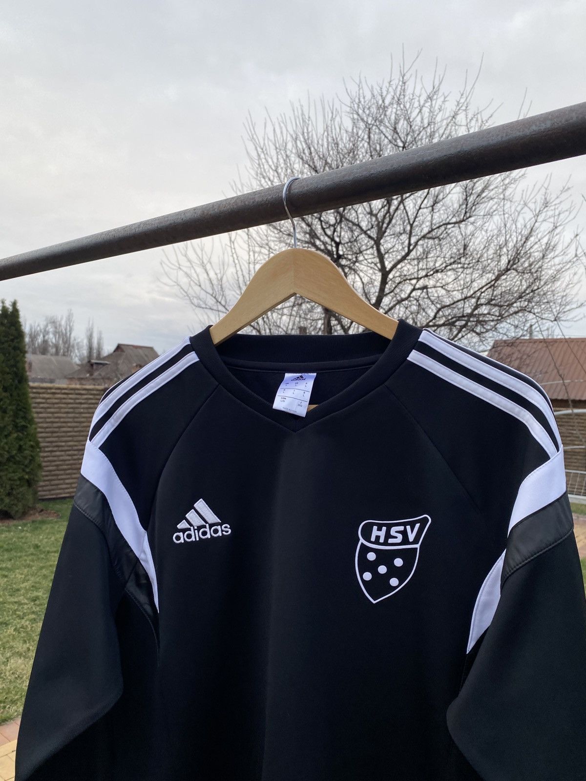 Adidas Adidas black training sweatshirt HSV Maurer Sport, new Size US L / EU 52-54 / 3 - 3 Thumbnail