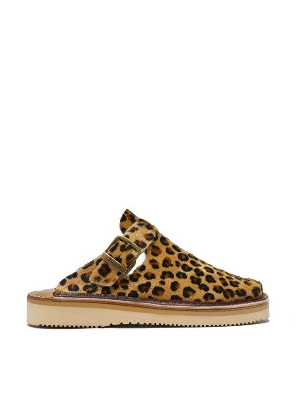 Fracap YMC X FRACAP Calfskin Pony Hair Mules - Leopard Print Size US 6 / IT 36 - 15 Thumbnail