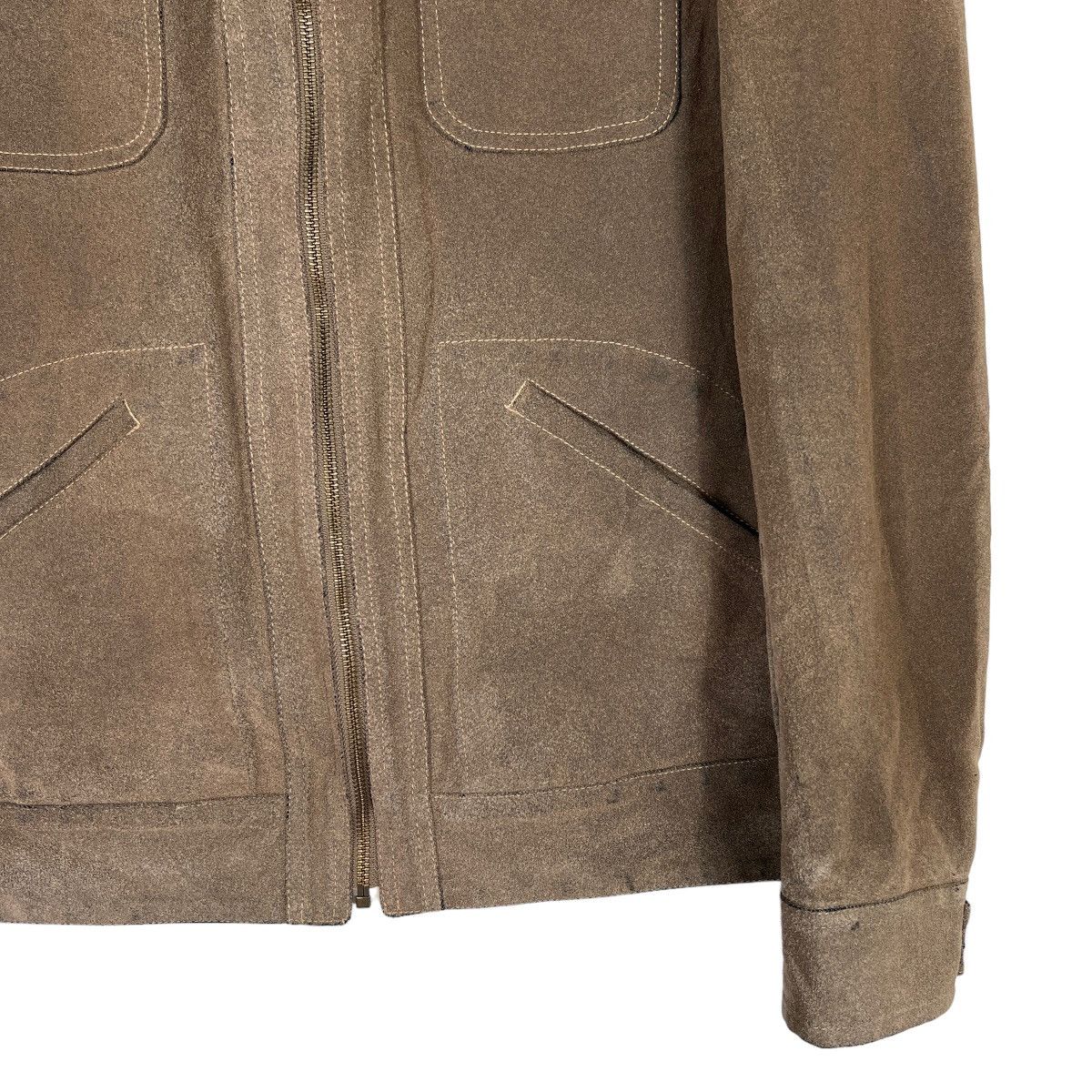 BIGI 🔥 RADMESS MENS BIGI MOLESKIN MOTO RACER RIDER JACKET Size US M / EU 48-50 / 2 - 5 Thumbnail