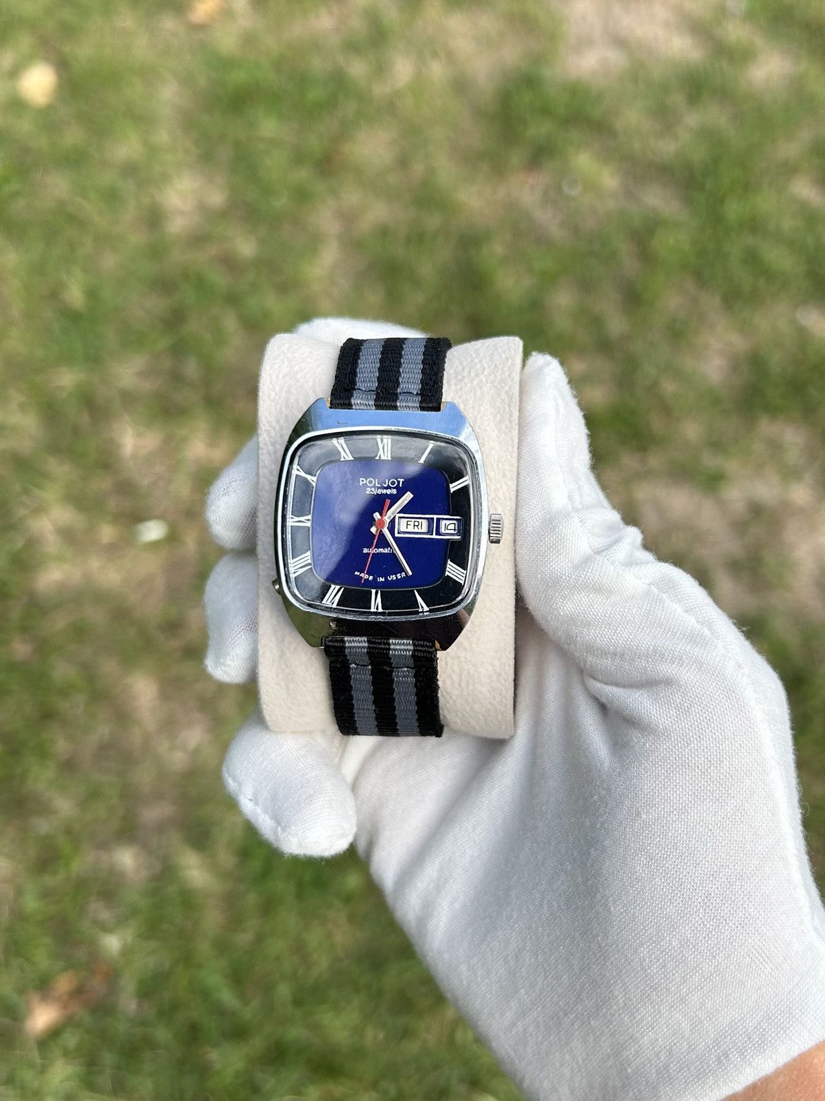 Vintage Vintage Watch Poljot Automatic USSR Soviet Mechanical 1980s Size ONE SIZE - 9 Thumbnail