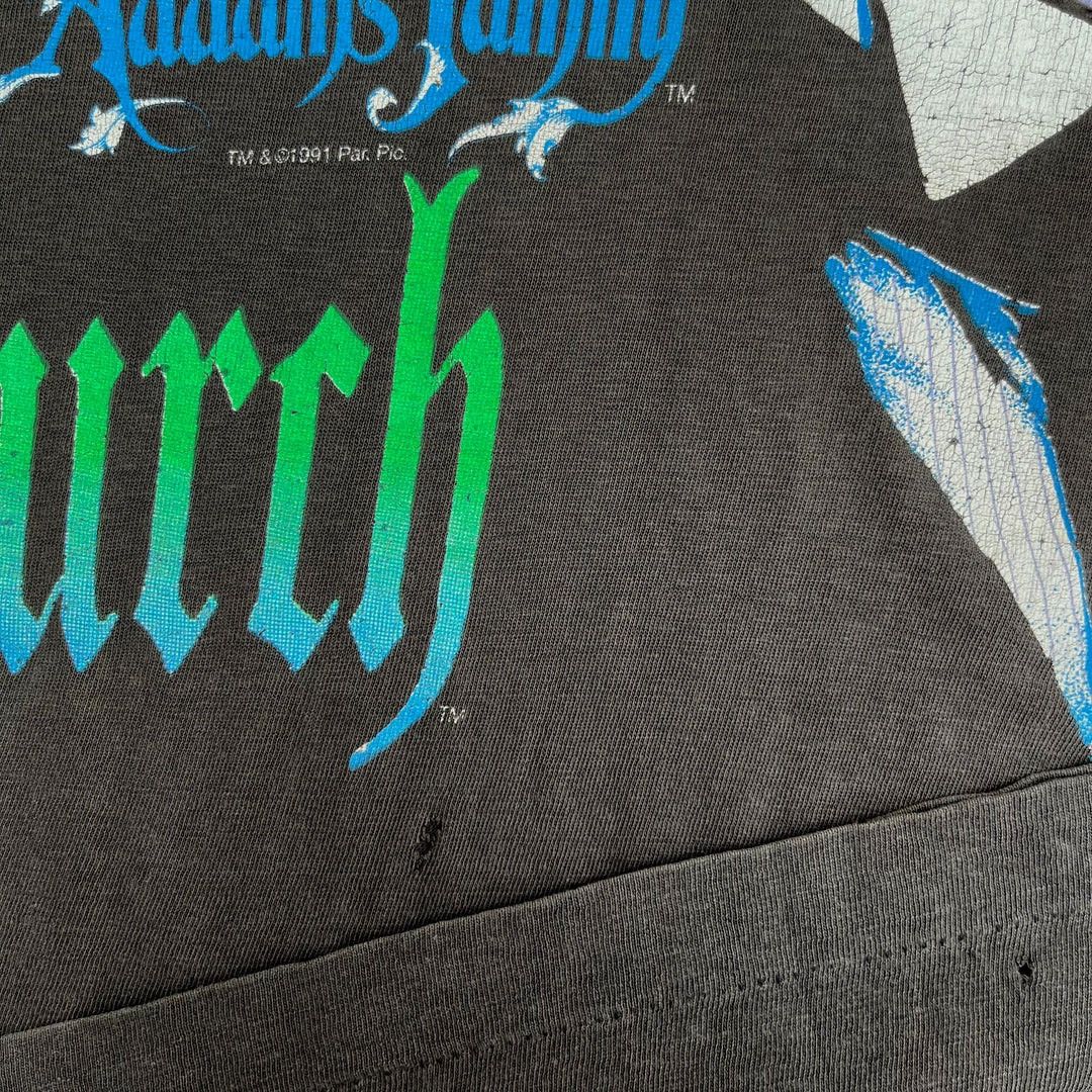 Vintage The Addams Family 1991 90s Lurch Vintage Movie Promo T-Shirt Size US L / EU 52-54 / 3 - 3 Thumbnail