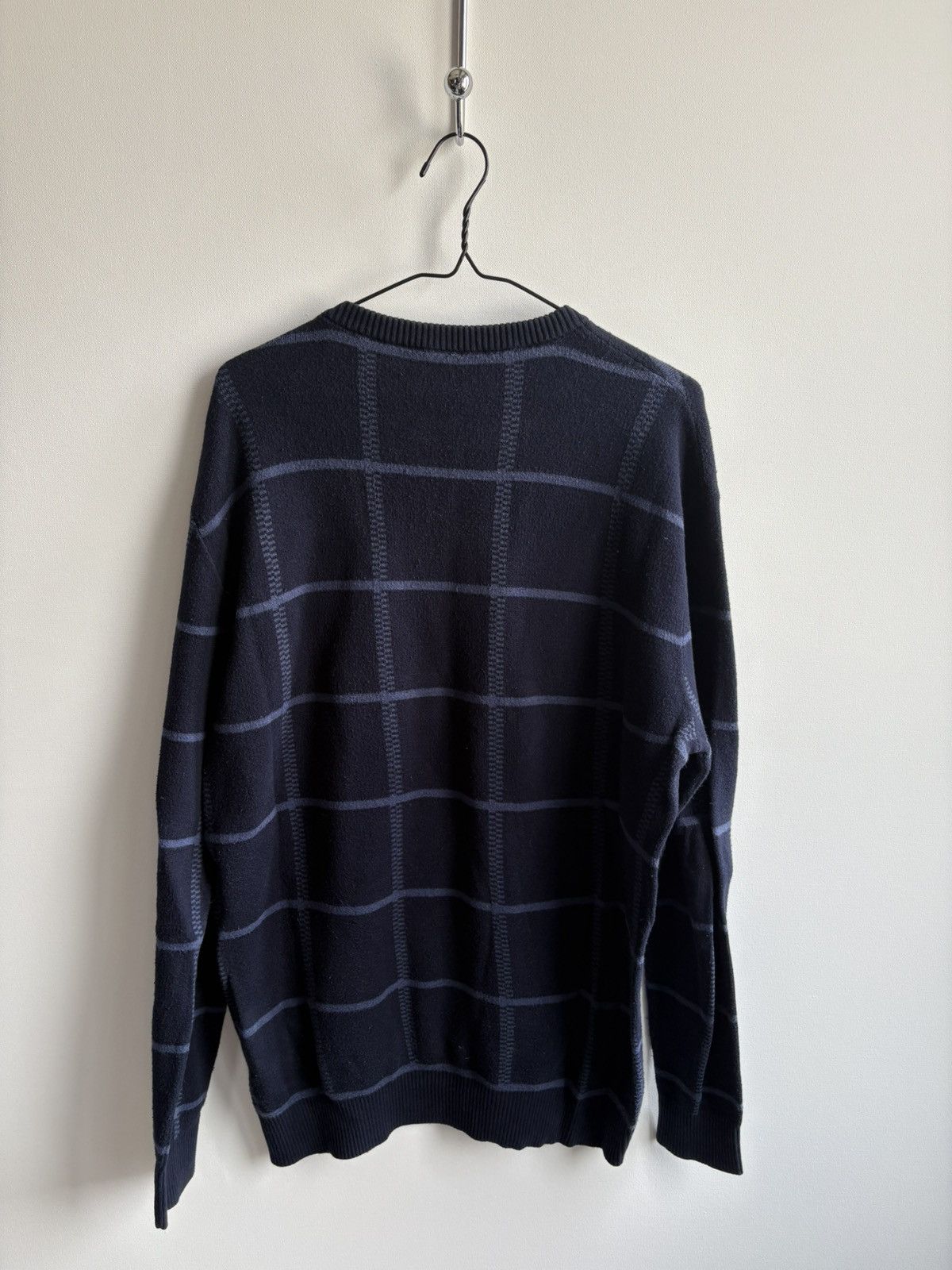 Vintage Vintage Streetwear Hype Design Dark Blue Knitwear Sweater Size US L / EU 52-54 / 3 - 7 Thumbnail