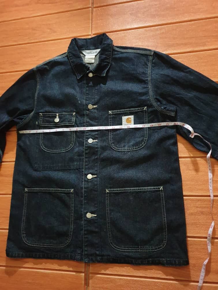 Carhartt 💥Carhartt worker chore blue colour jacket Size US L / EU 52-54 / 3 - 7 Thumbnail