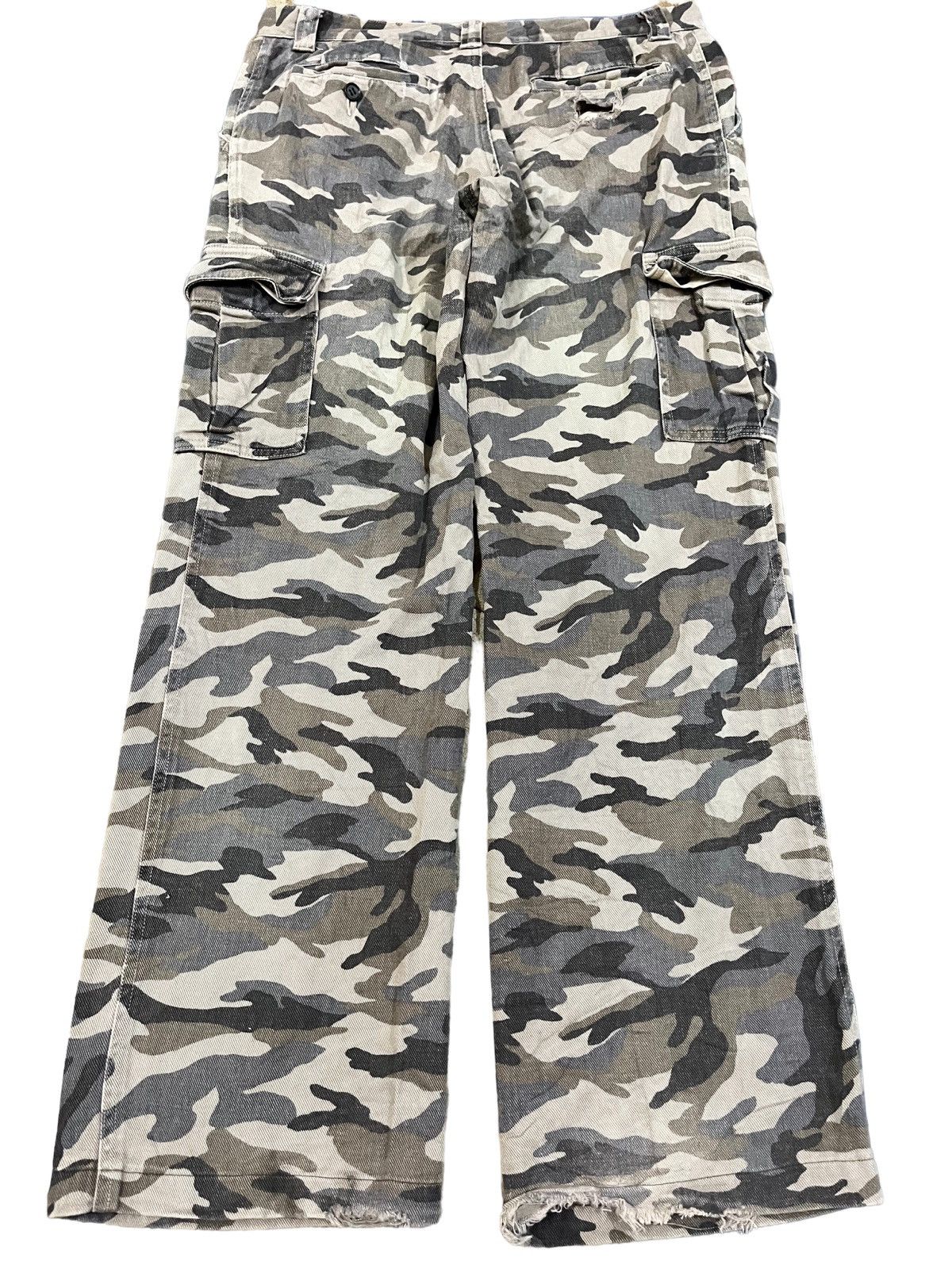 Boycott Vintage Boycott Army Cameo Cargo Denim Size US 33 - 6 Thumbnail