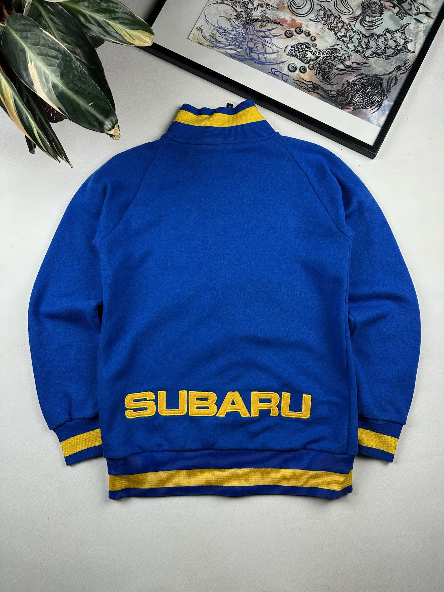 Vintage Subaru Rally Team Vintage Zip racing Sweater sweatshirt Size US S / EU 44-46 / 1 - 2 Thumbnail