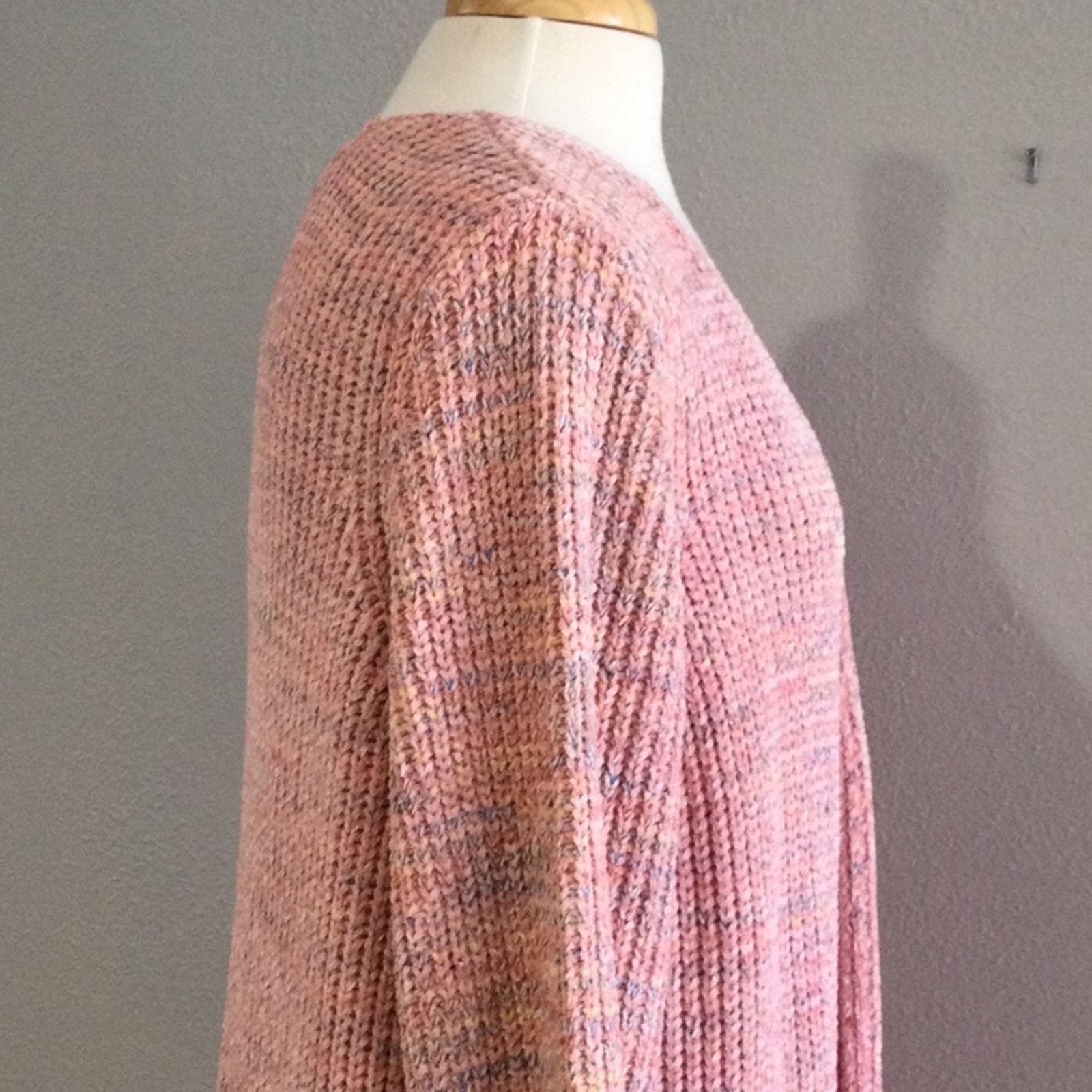 Other Absolutely Famous Rose Knitted Open Front Cardigan 3X NWT Size 3XL / US 20-22 - 6 Thumbnail