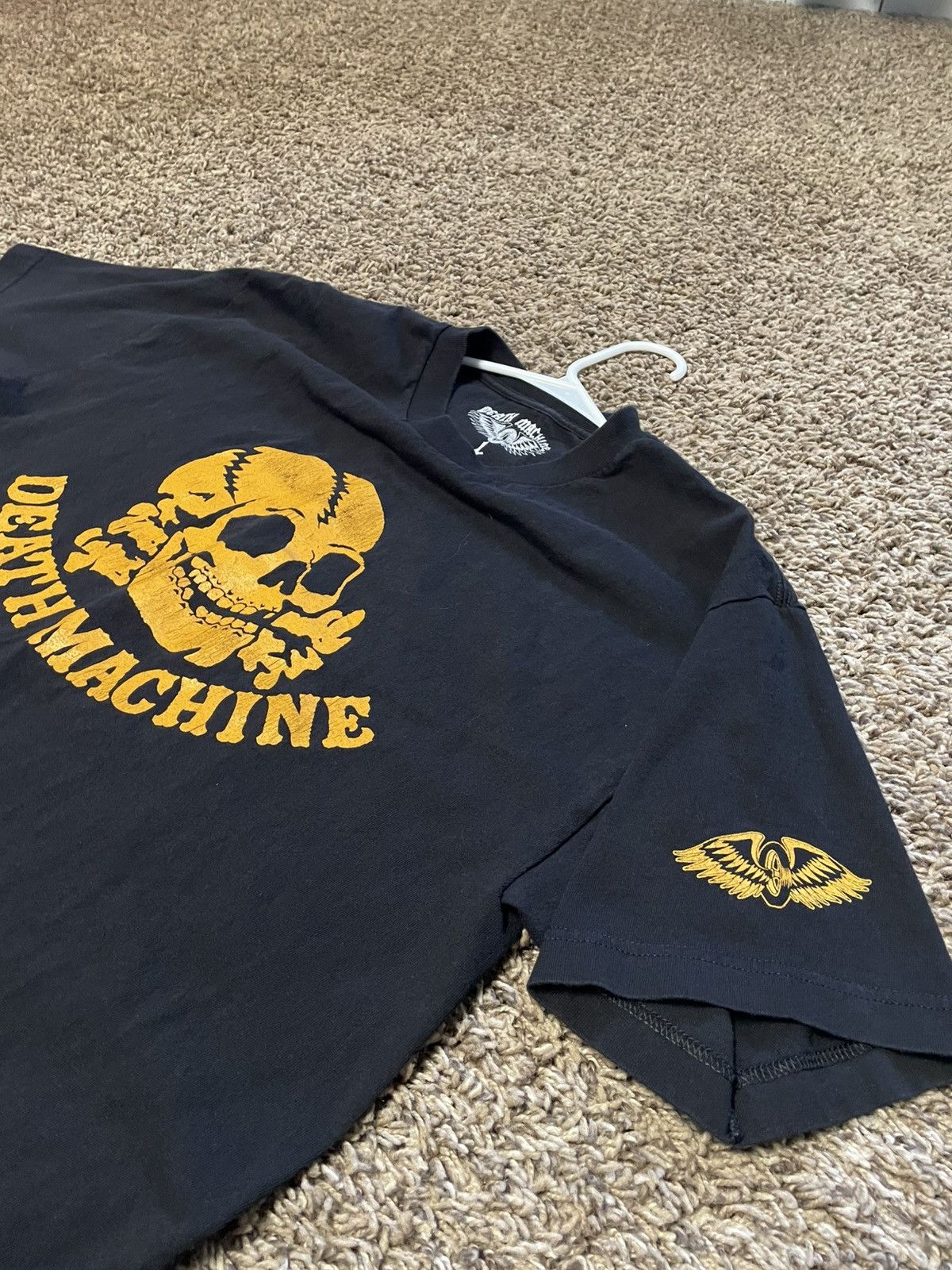 Vintage Death Machine Skull T-Shirt Size US L / EU 52-54 / 3 - 2 Thumbnail