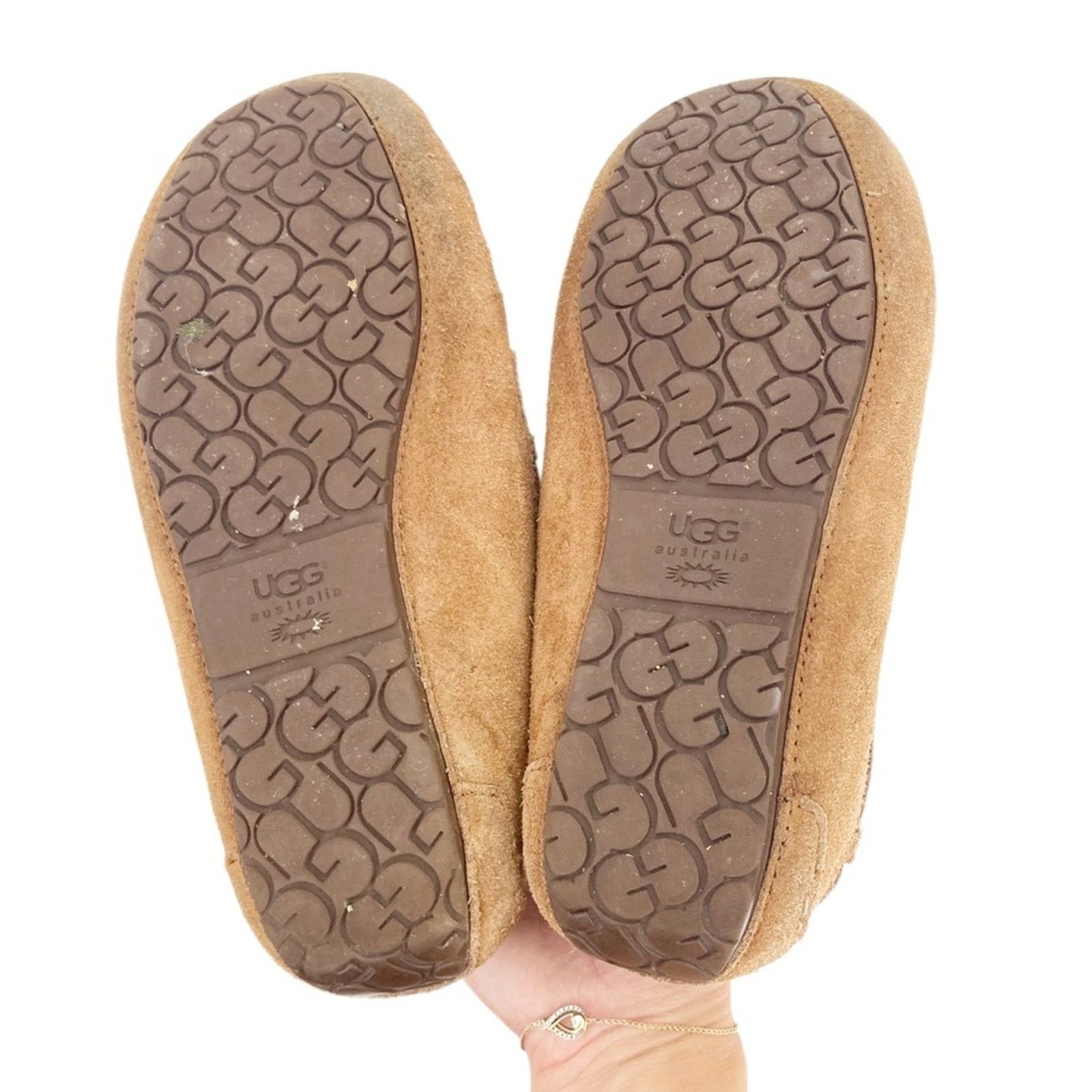 Ugg Ugg Tan Moccasin Slippers Sz 6 Size US 6 / IT 36 - 8 Thumbnail