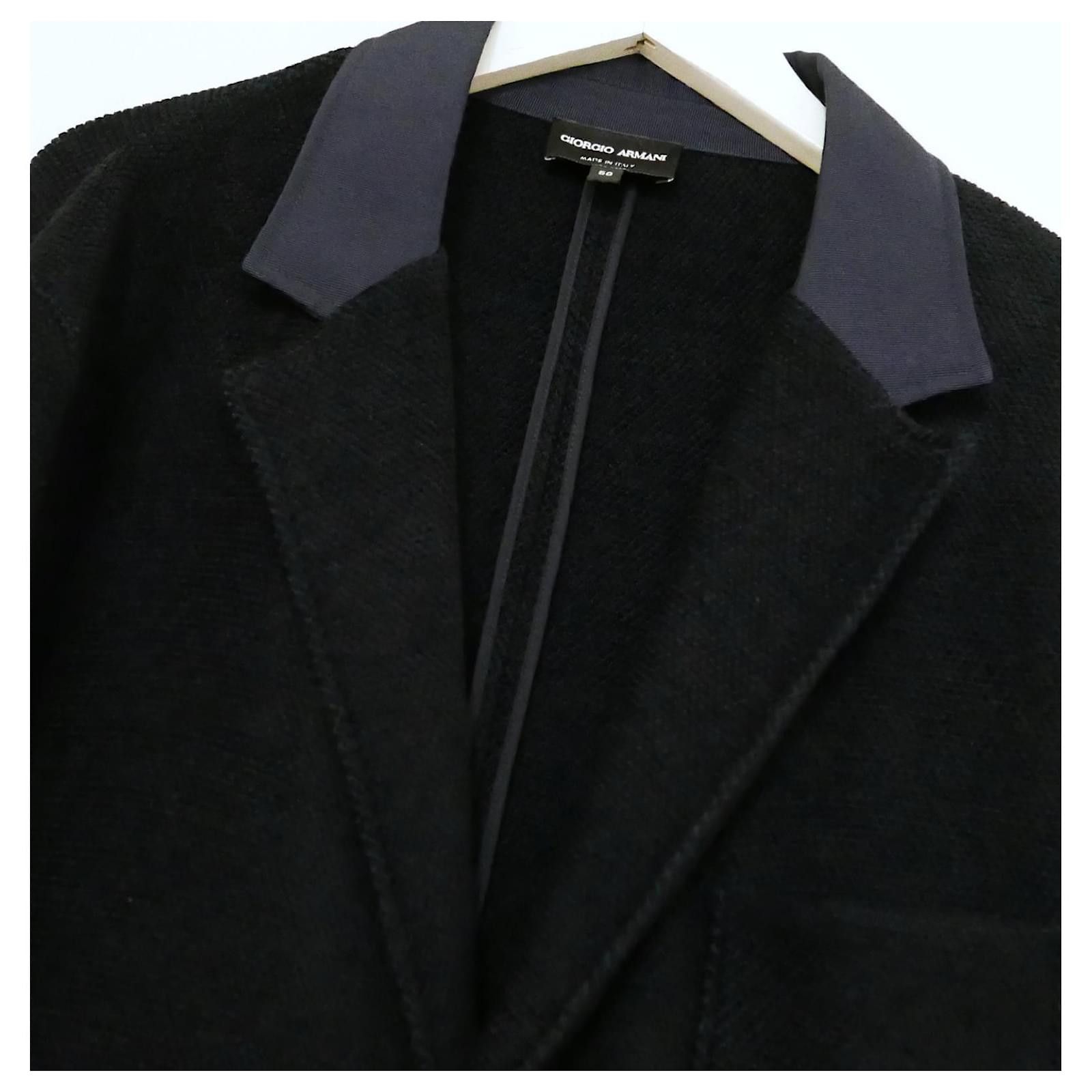 Giorgio Armani Giorgio Armani Upton Line Stretch Chenille Jacket Size US M / EU 48-50 / 2 - 4 Thumbnail