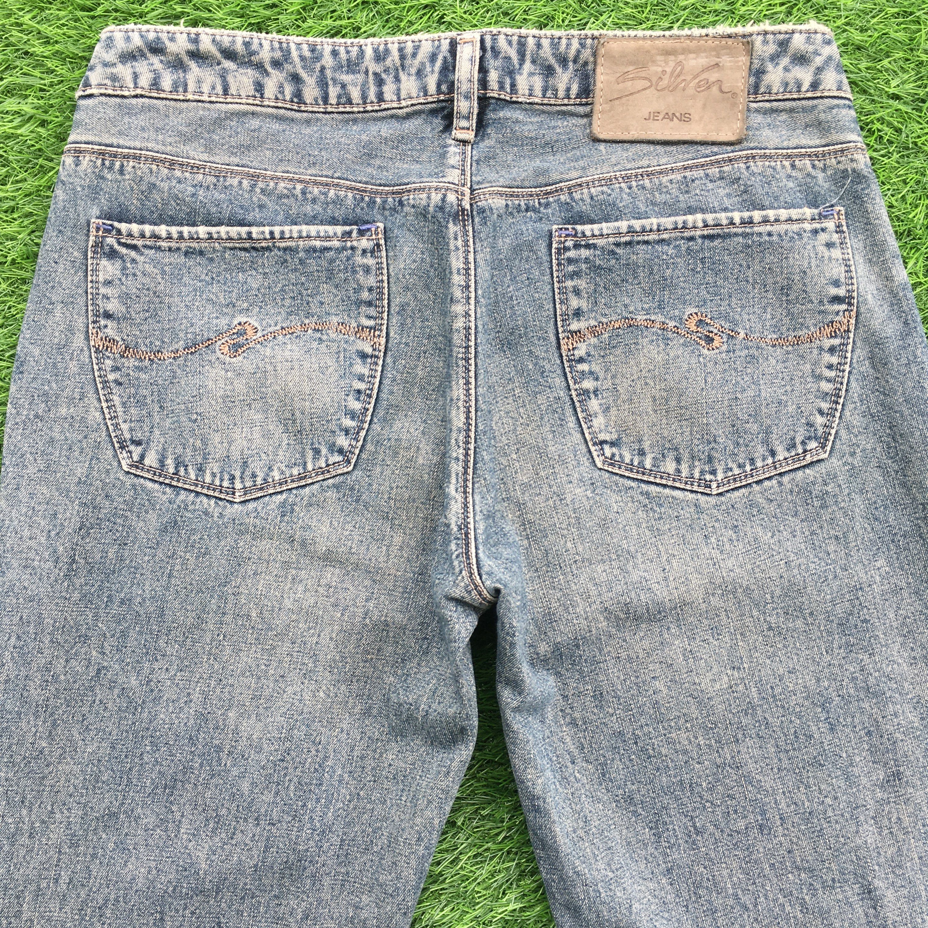 Designer × Jean Silver Jeans Bootcut Jeans D-970 Size 30" / US 8 / IT 44 - 4 Thumbnail